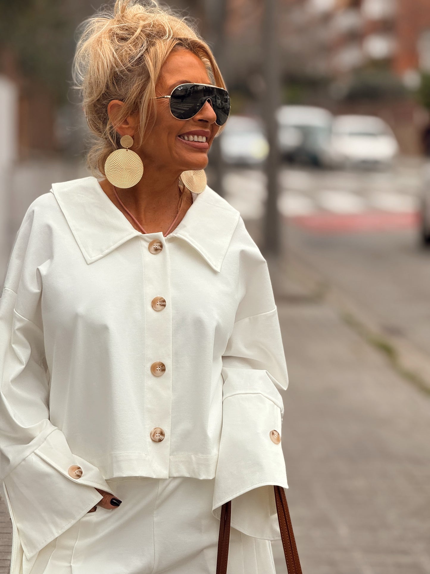 CONJUNTO CHAQUETA-PANTALON PILAR MULTICOLOR