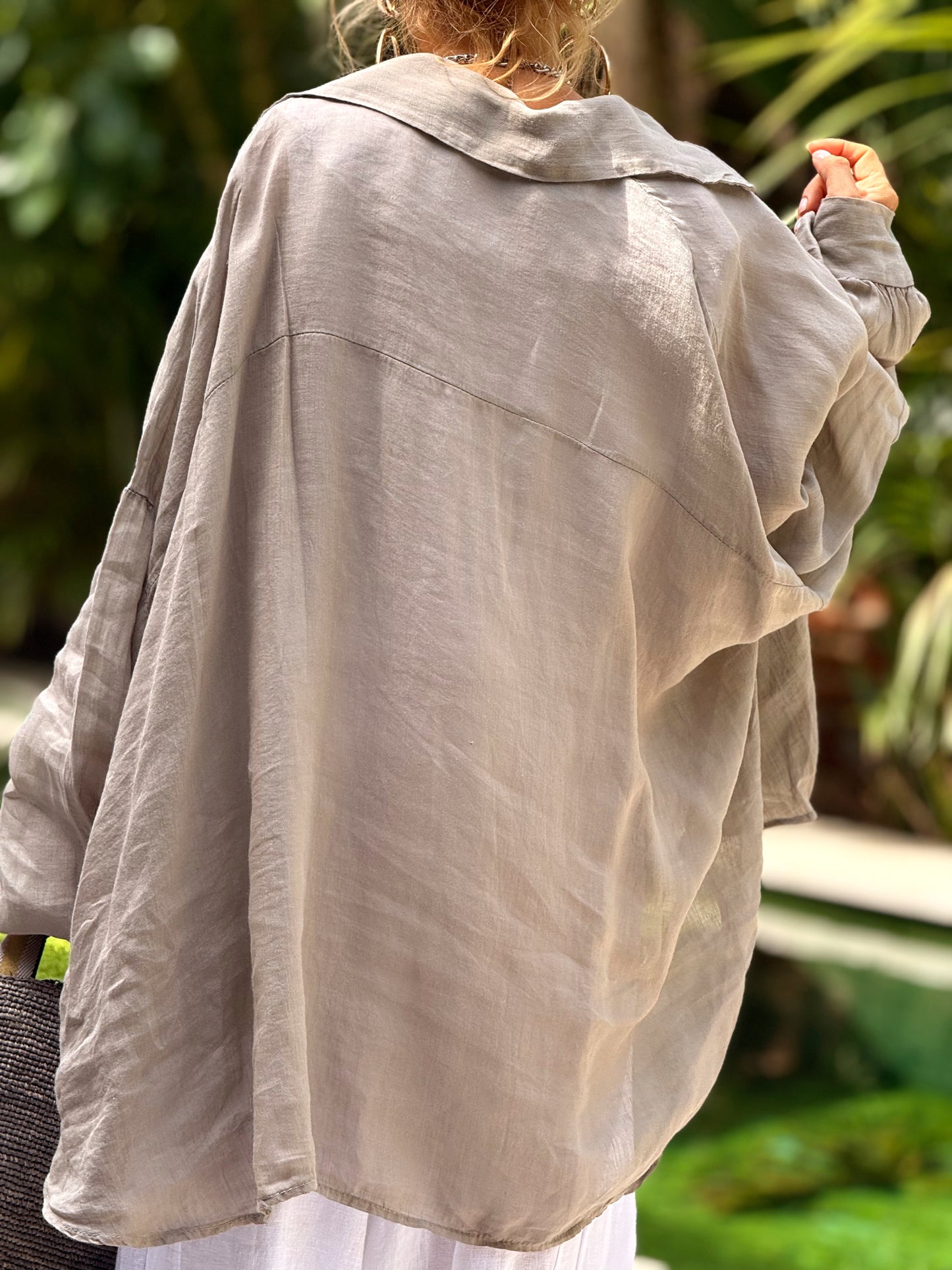 CAMISA OVERSIZE VALERIA MULTICOLOR