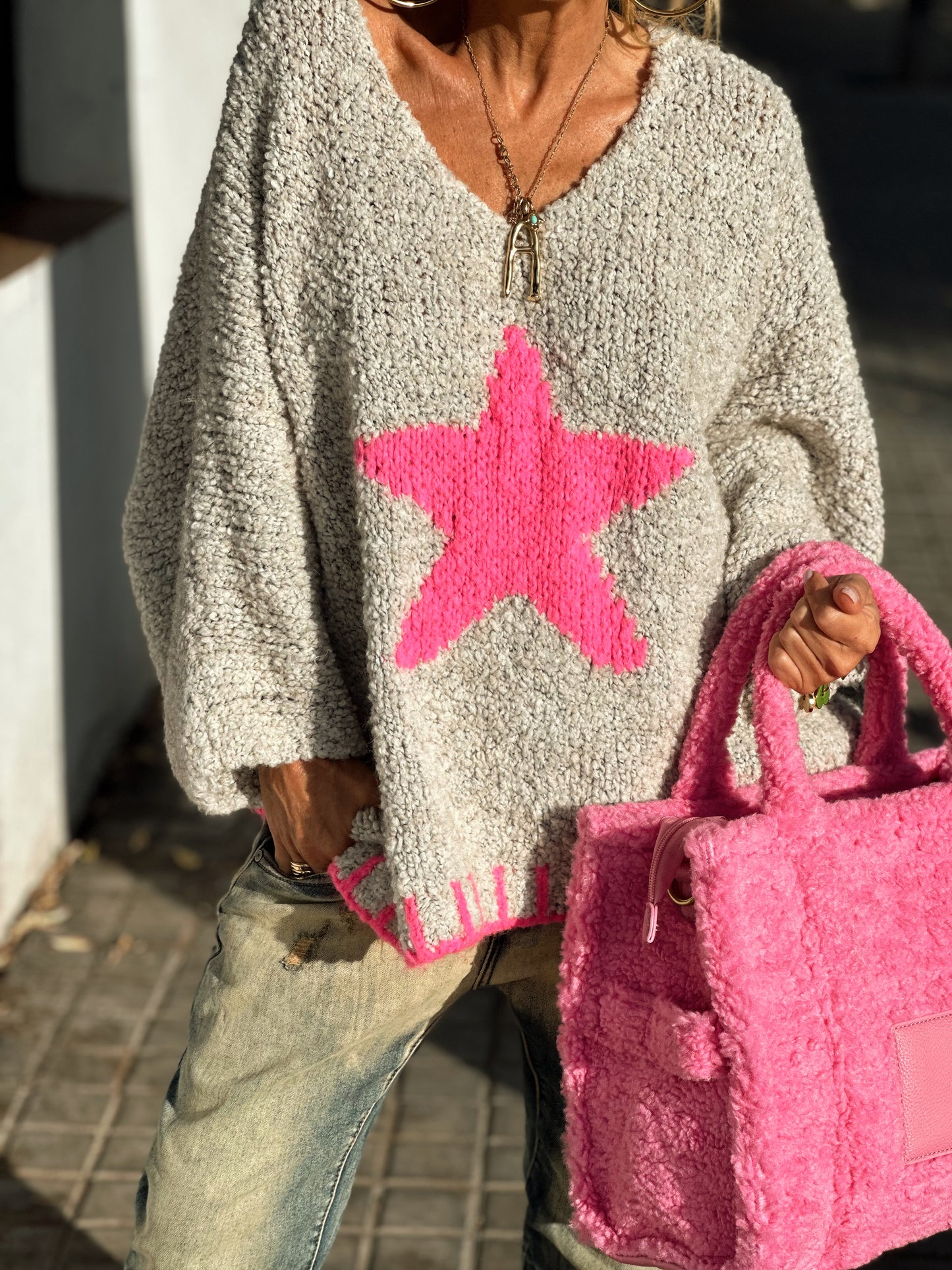 JERSEY DE PUNTO ⭐️ ROSA