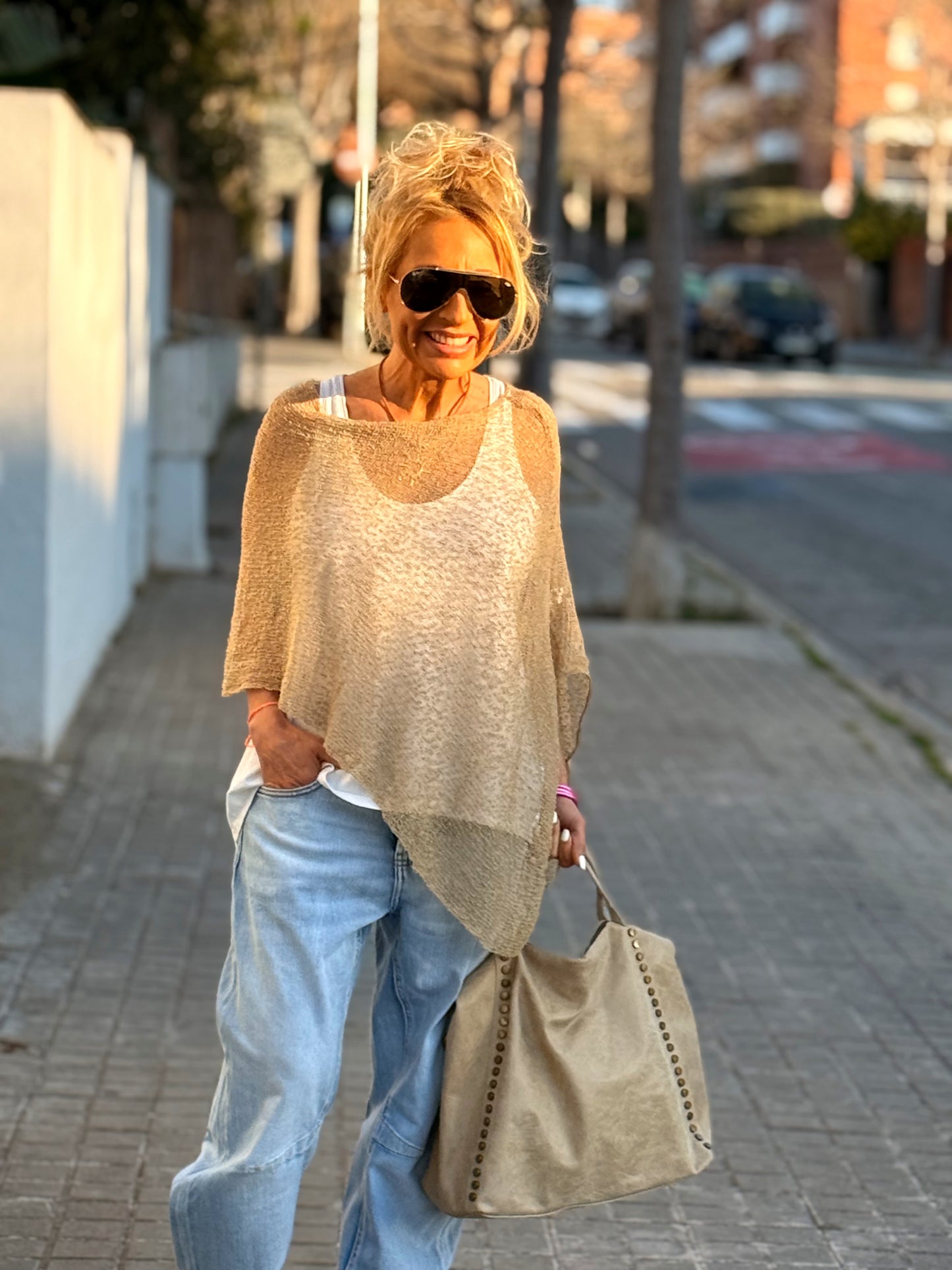 CAPA OVERSIZE ANNY MULTICOLOR