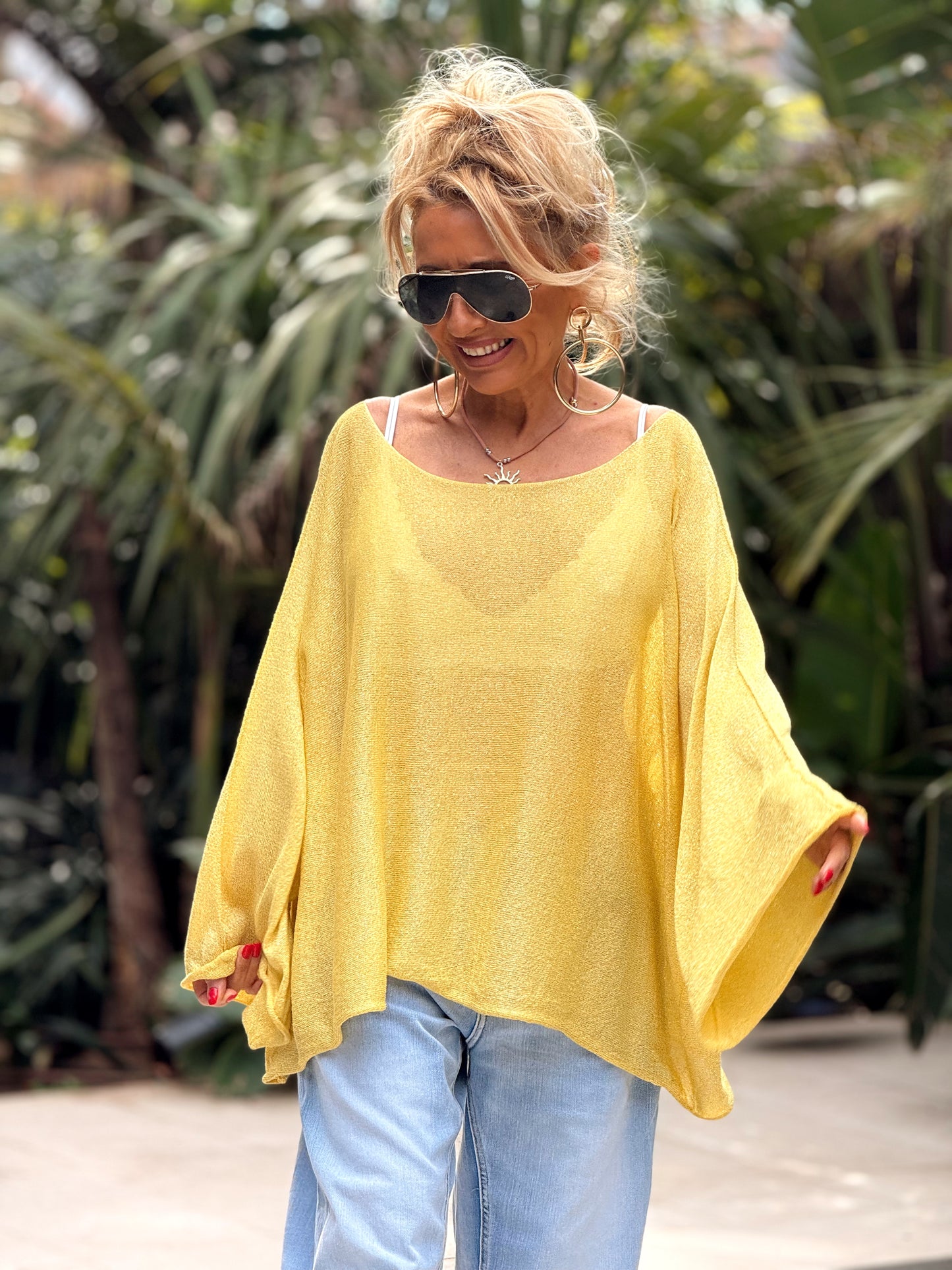 JERSEY BRILLANTE SUPER OVERSIZE ARLETTE MULTICOLOR