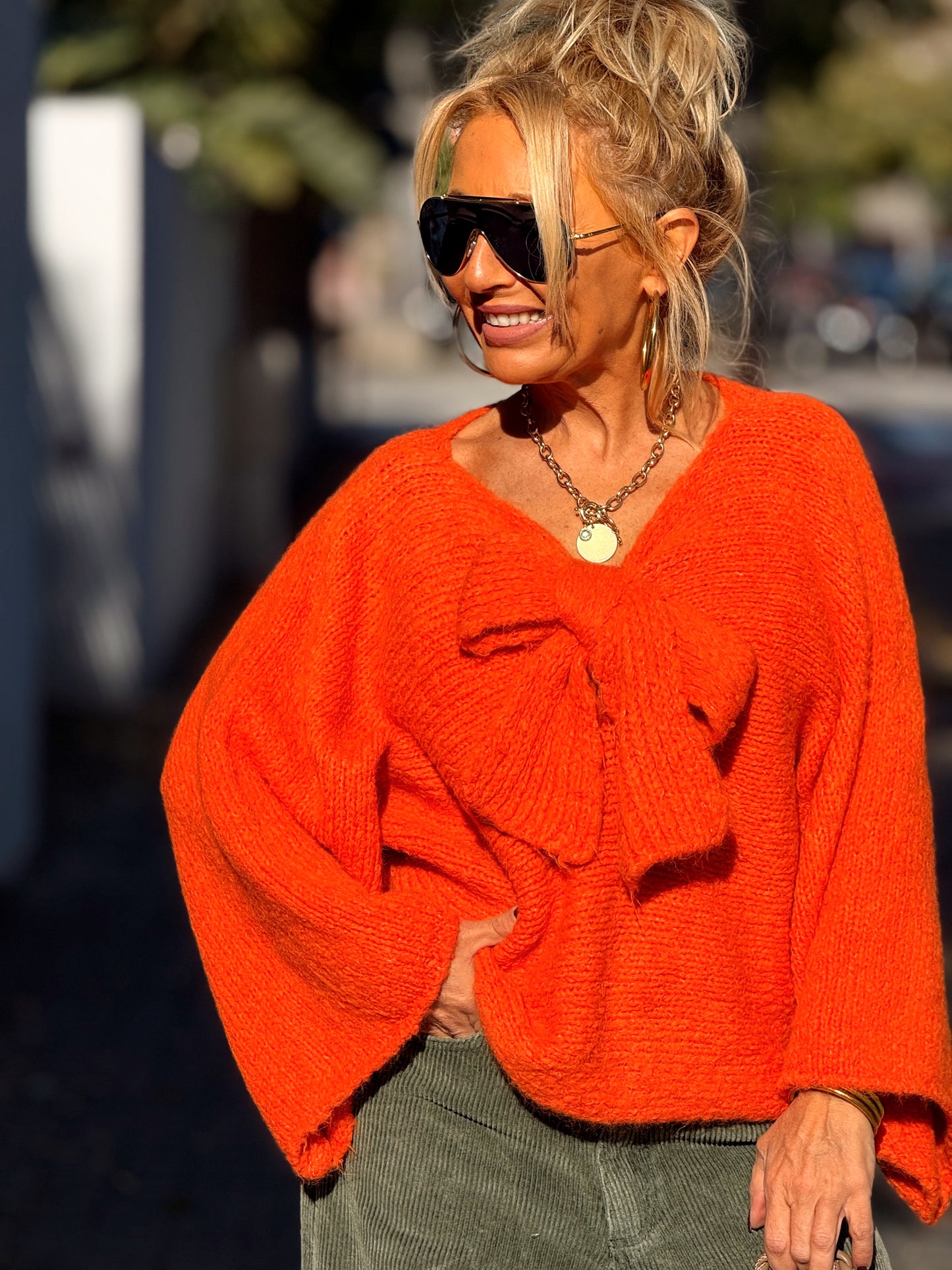 JERSEY CON LAZO MULTICOLOR