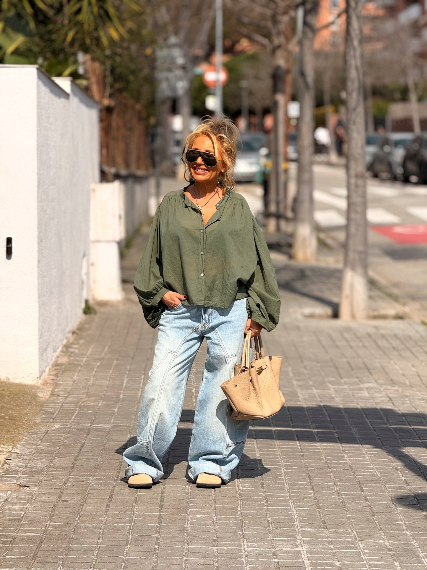 BOLSO POLIPIEL BEIGE