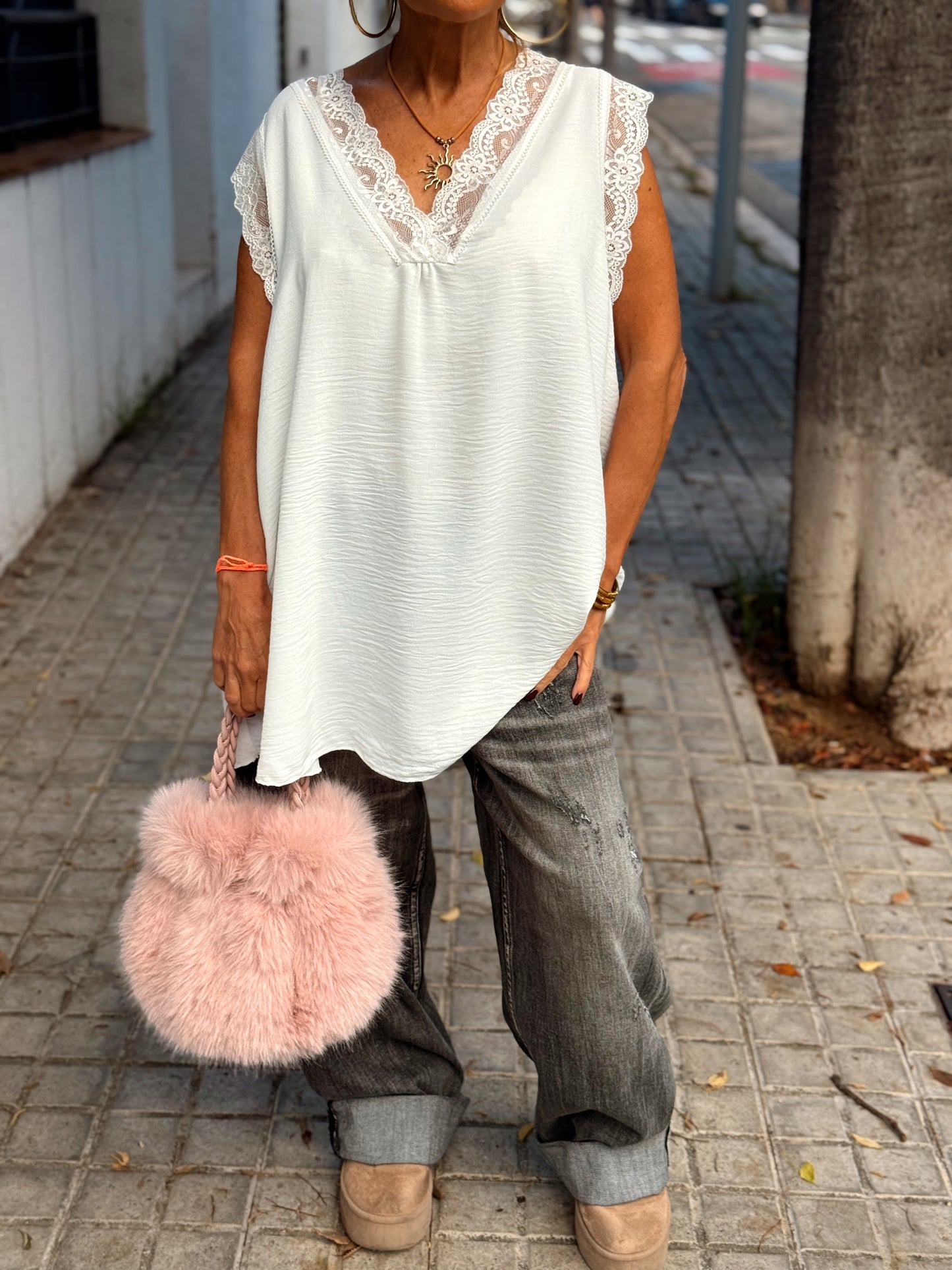 TOP LENCERO SUPER OVERSIZE MAGALY MULTICOLOR