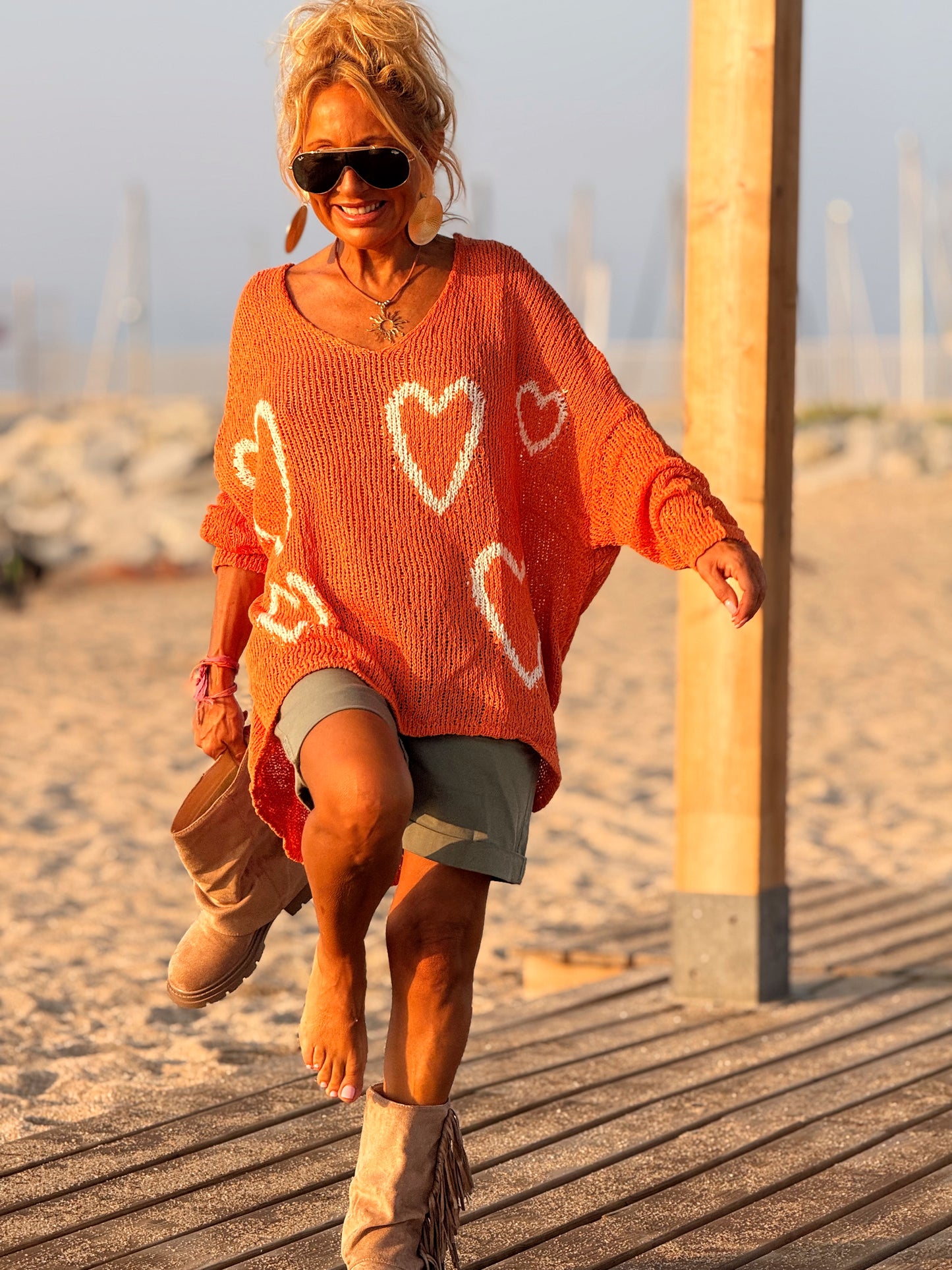 JERSEY ASIMÉTRICO CORAZÓN MULTICOLOR