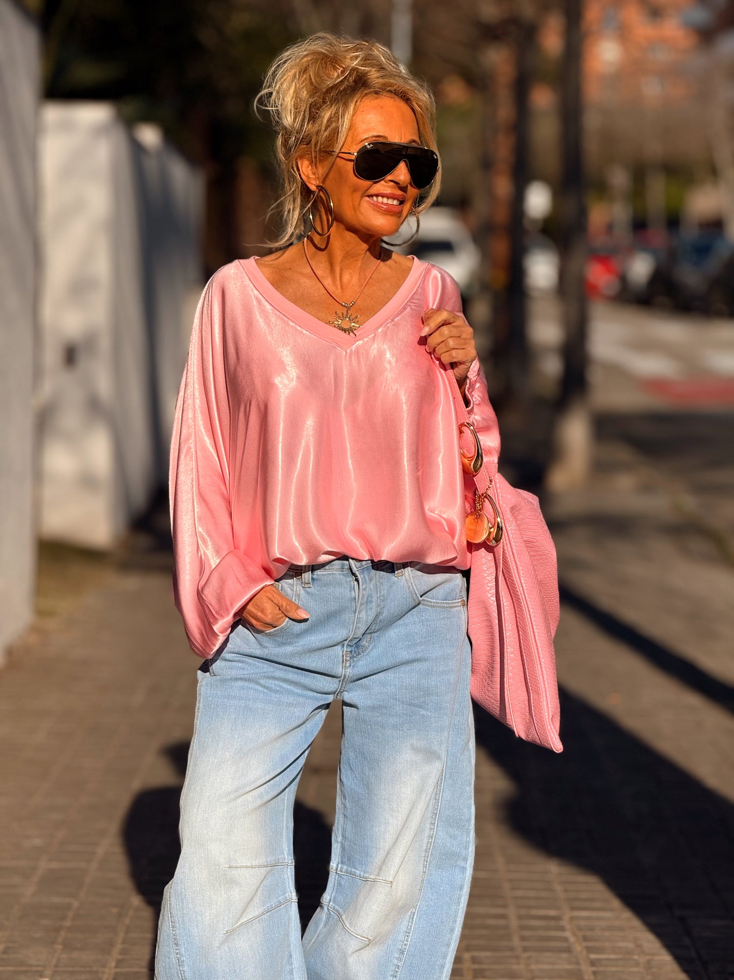 BLUSA OVERSIZE ZIGGY MULTICOLOR