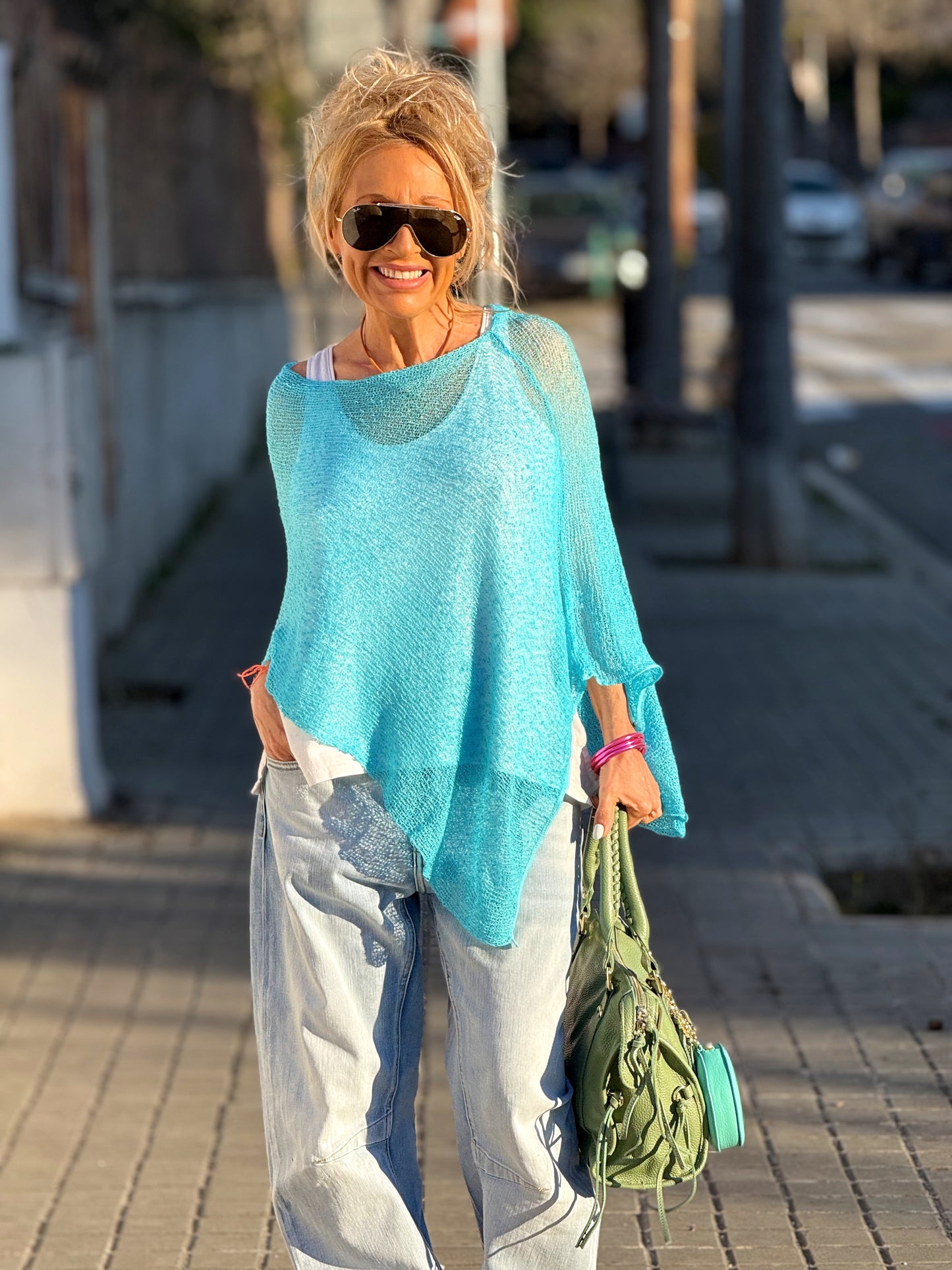 CAPA OVERSIZE ANNY MULTICOLOR