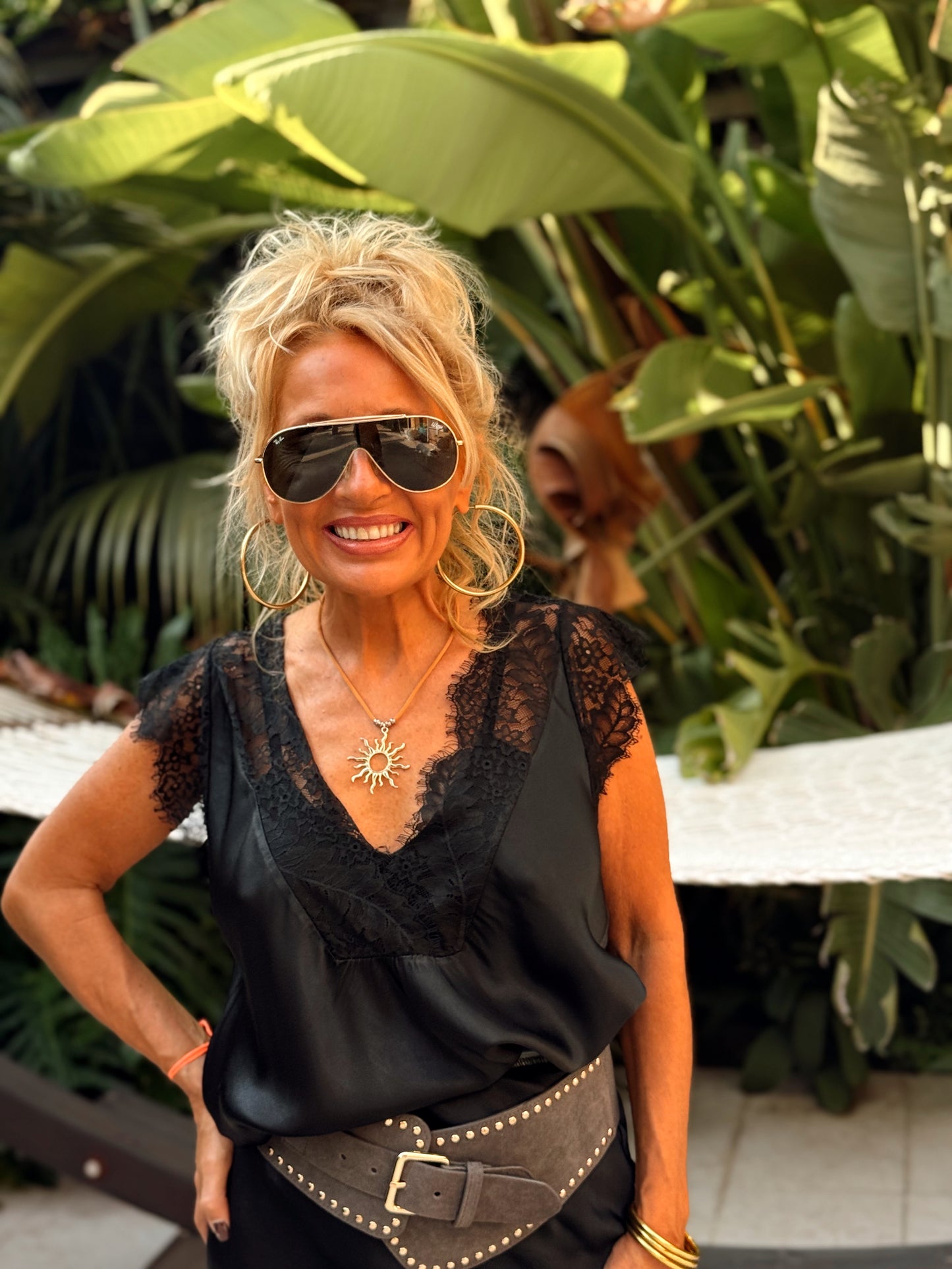 TOP LENCERO OVERSIZE STELLA MULTICOLOR