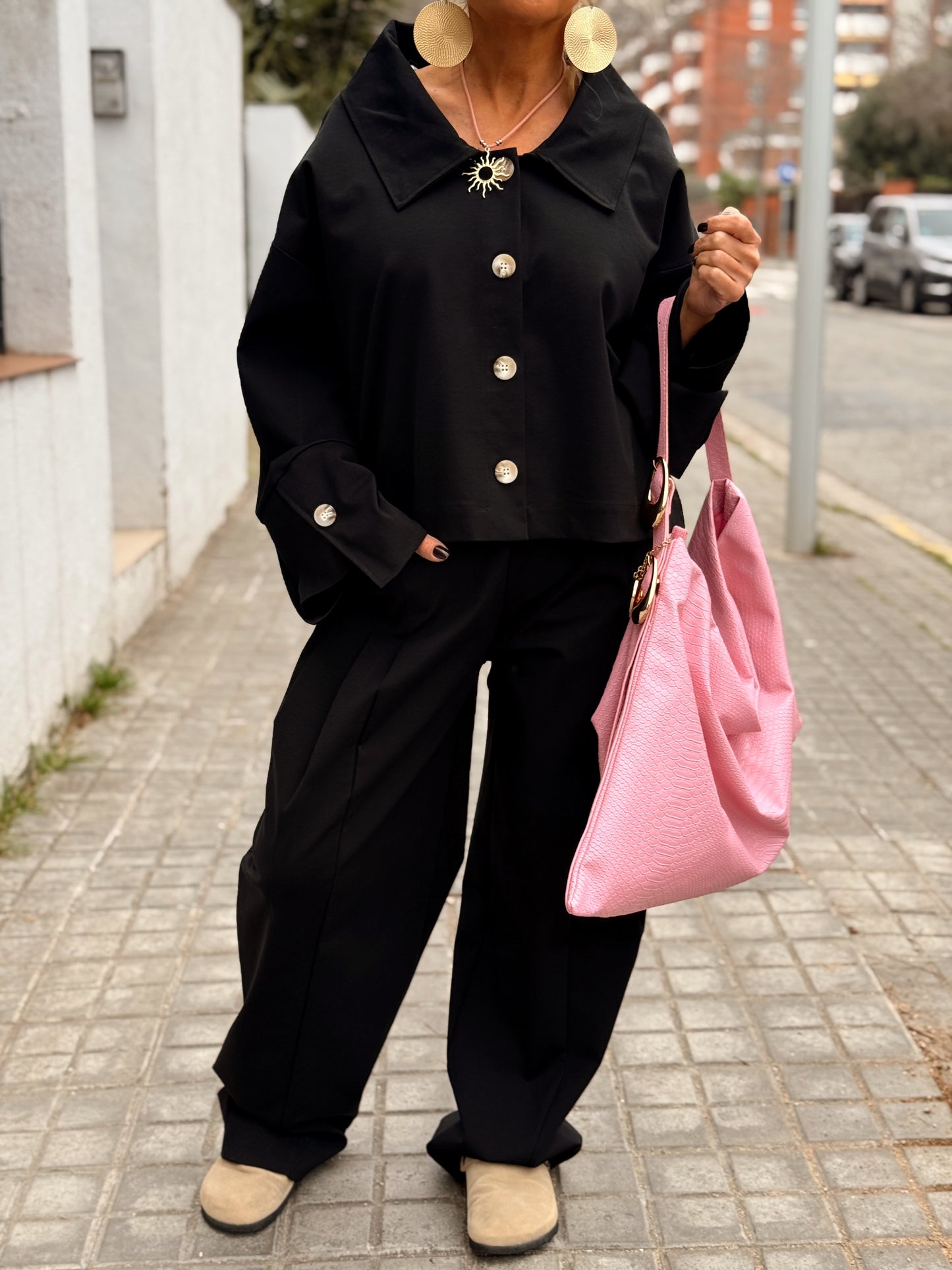 CONJUNTO CHAQUETA-PANTALON PILAR MULTICOLOR