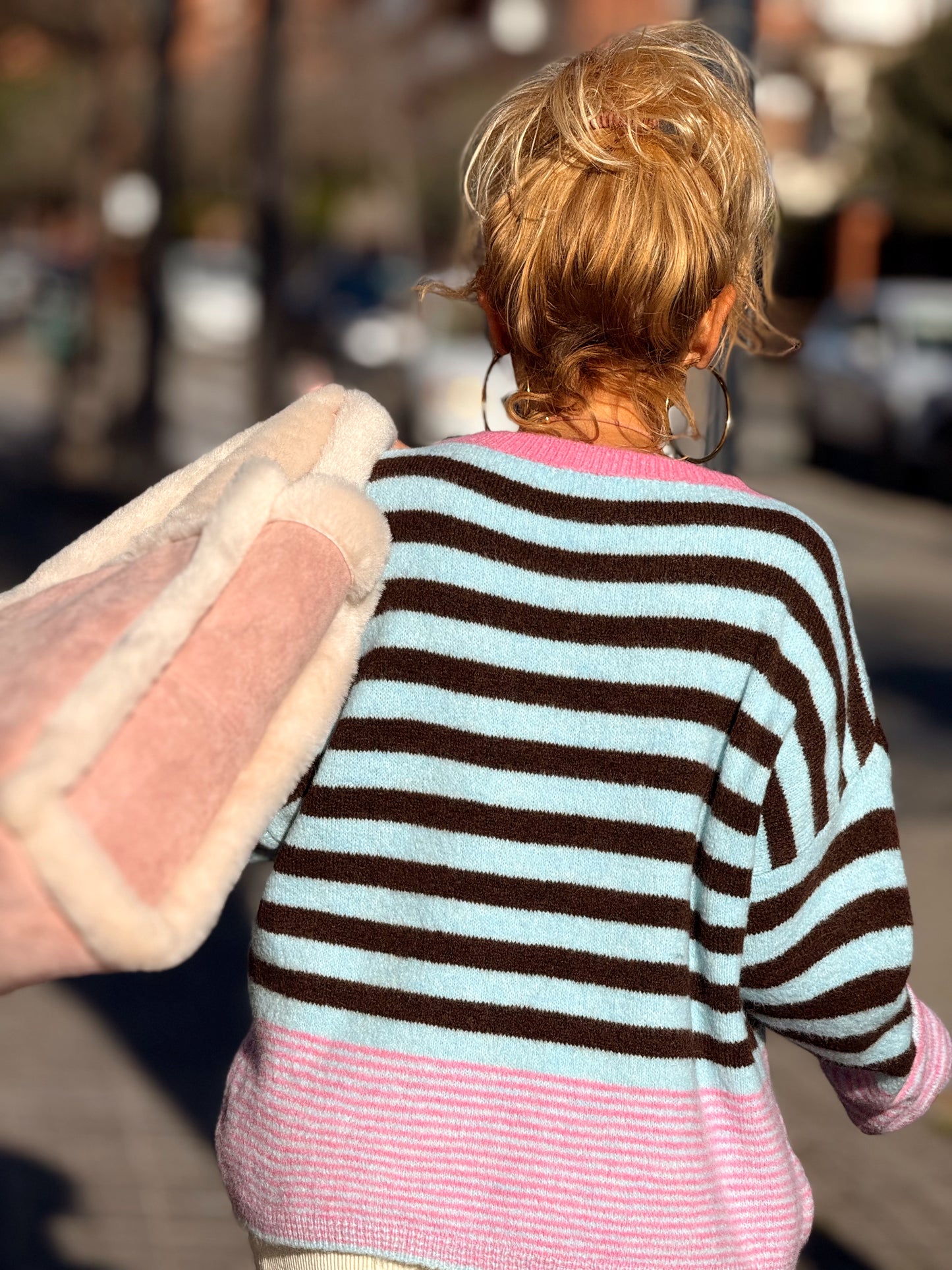 JERSEY DE PUNTO RAYAS LOLA MULTICOLOR