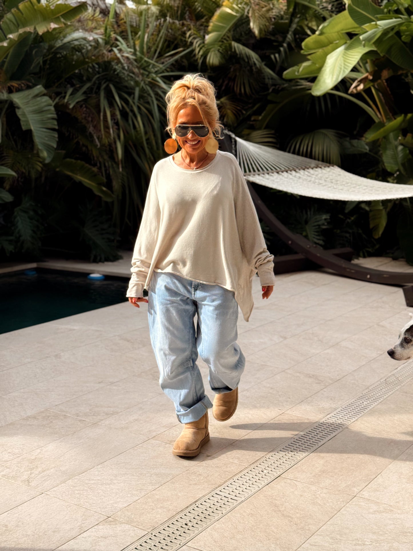 CAMISETA DESGASTADA SUPER OVERSIZE DANI MULTICOLOR