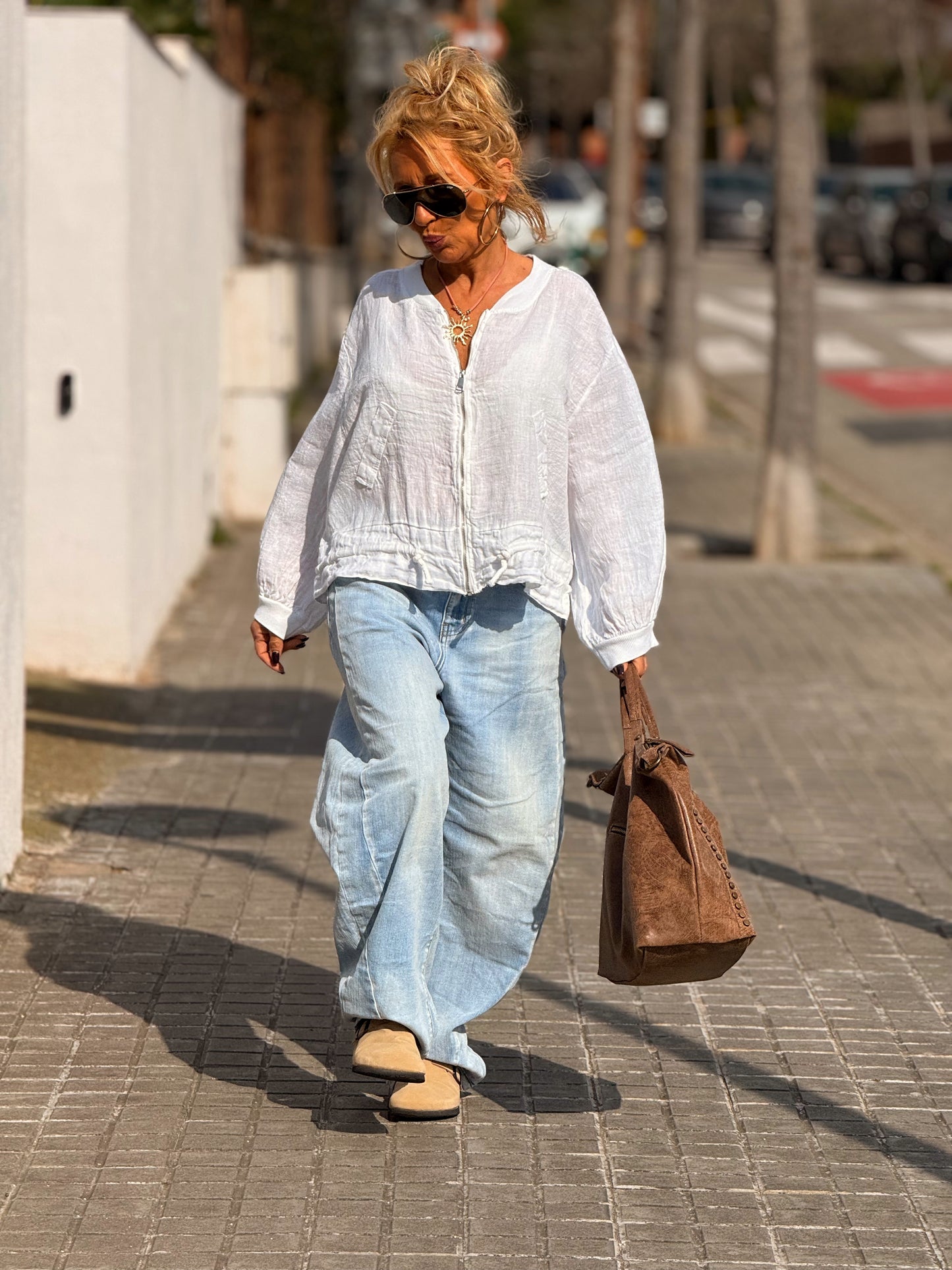 BOMBER LINO CAMILLE MULTICOLOR