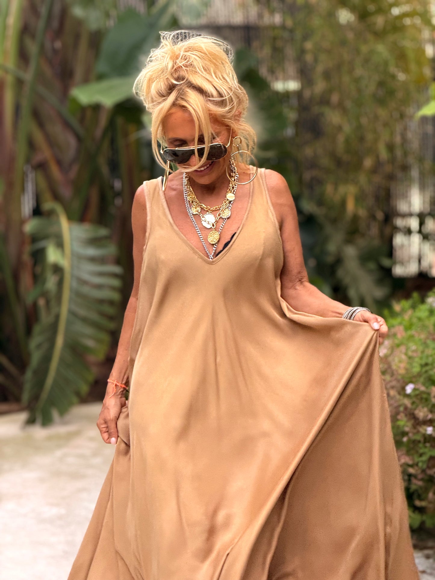 VESTIDO OVERSIZE AMANDINE MULTICOLOR