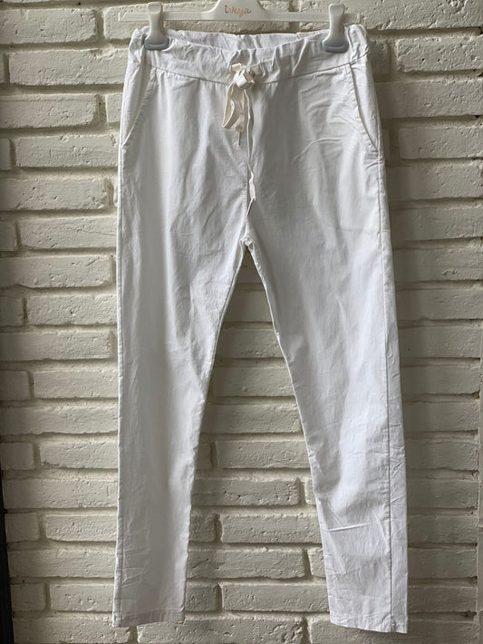 PANTALON MARIO BLANCO