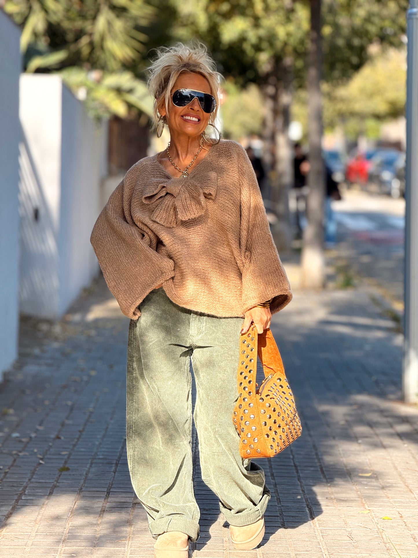 JERSEY CON LAZO MULTICOLOR