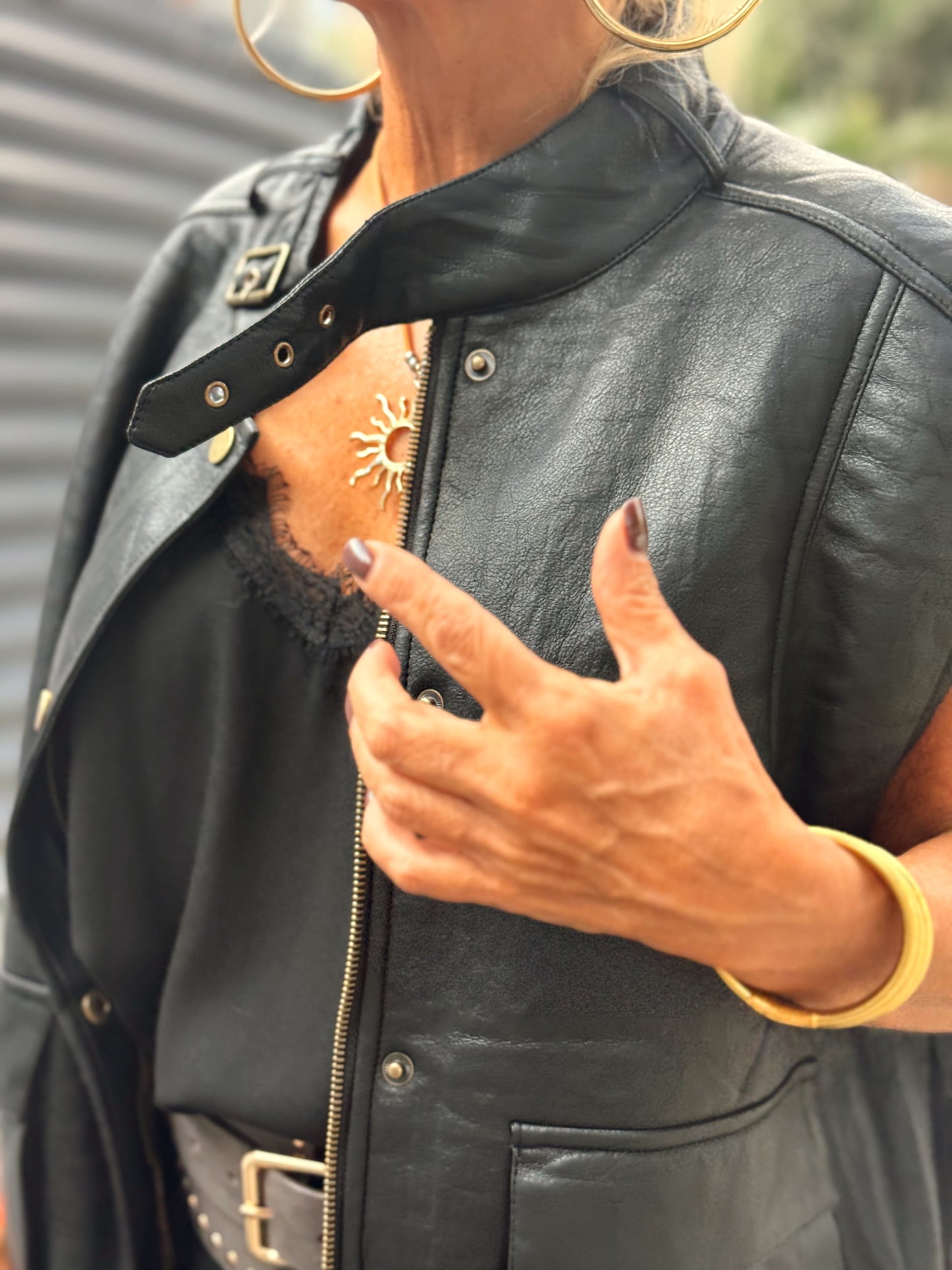 CHALECO POLIPIEL LEONARDO MULTICOLOR