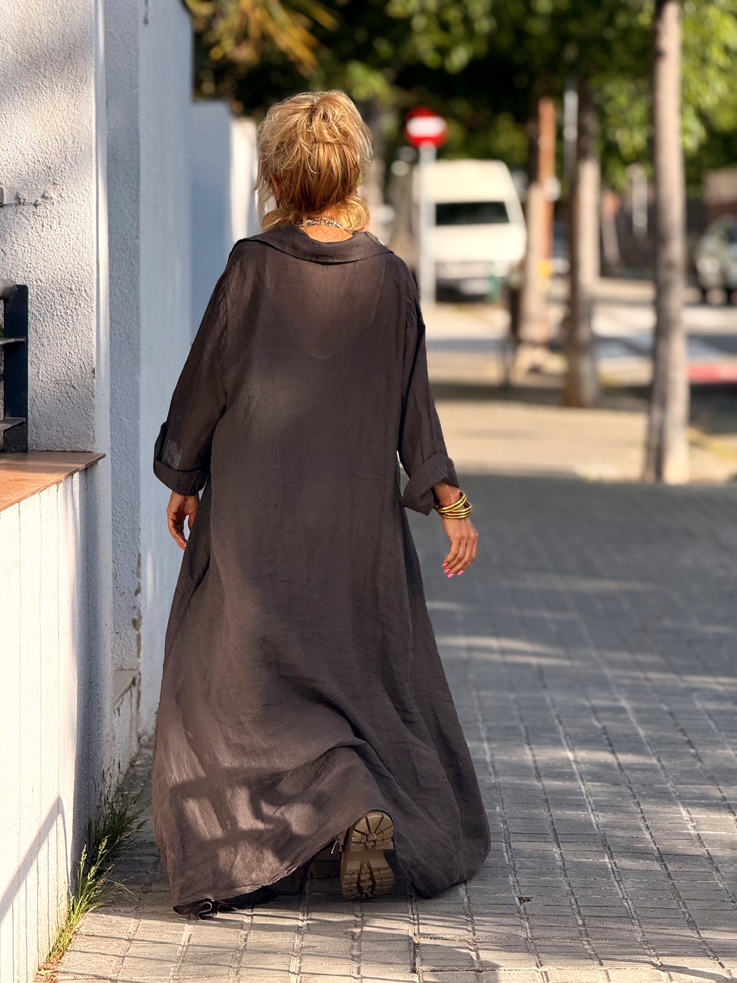 VESTIDO-CAMISA DOBLE ZAIRA MULTICOLOR