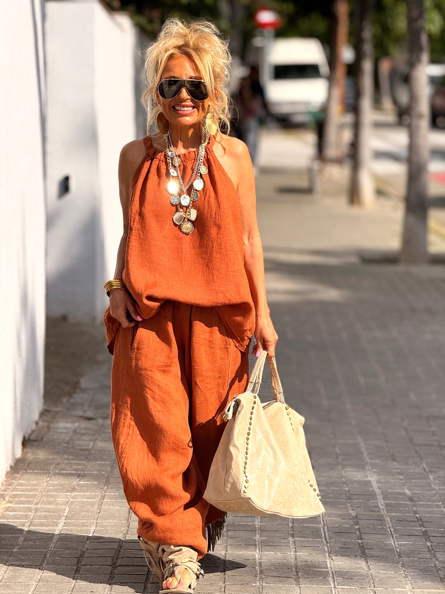 TOP LINO YOLA MULTICOLOR