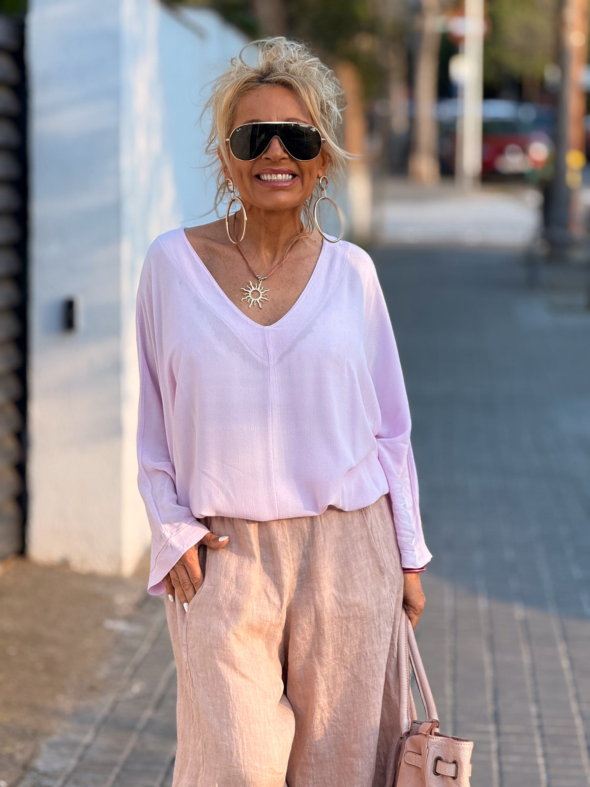 BLUSA OVERSIZE LAURA MULTICOLOR