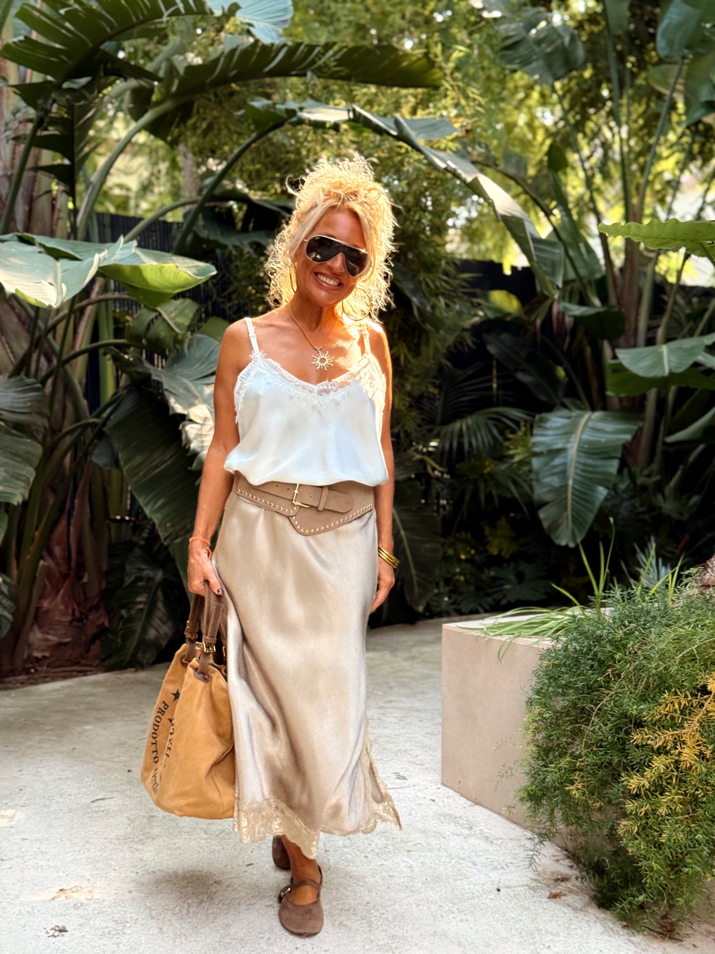 FALDA LENCERO MILA MULTICOLOR