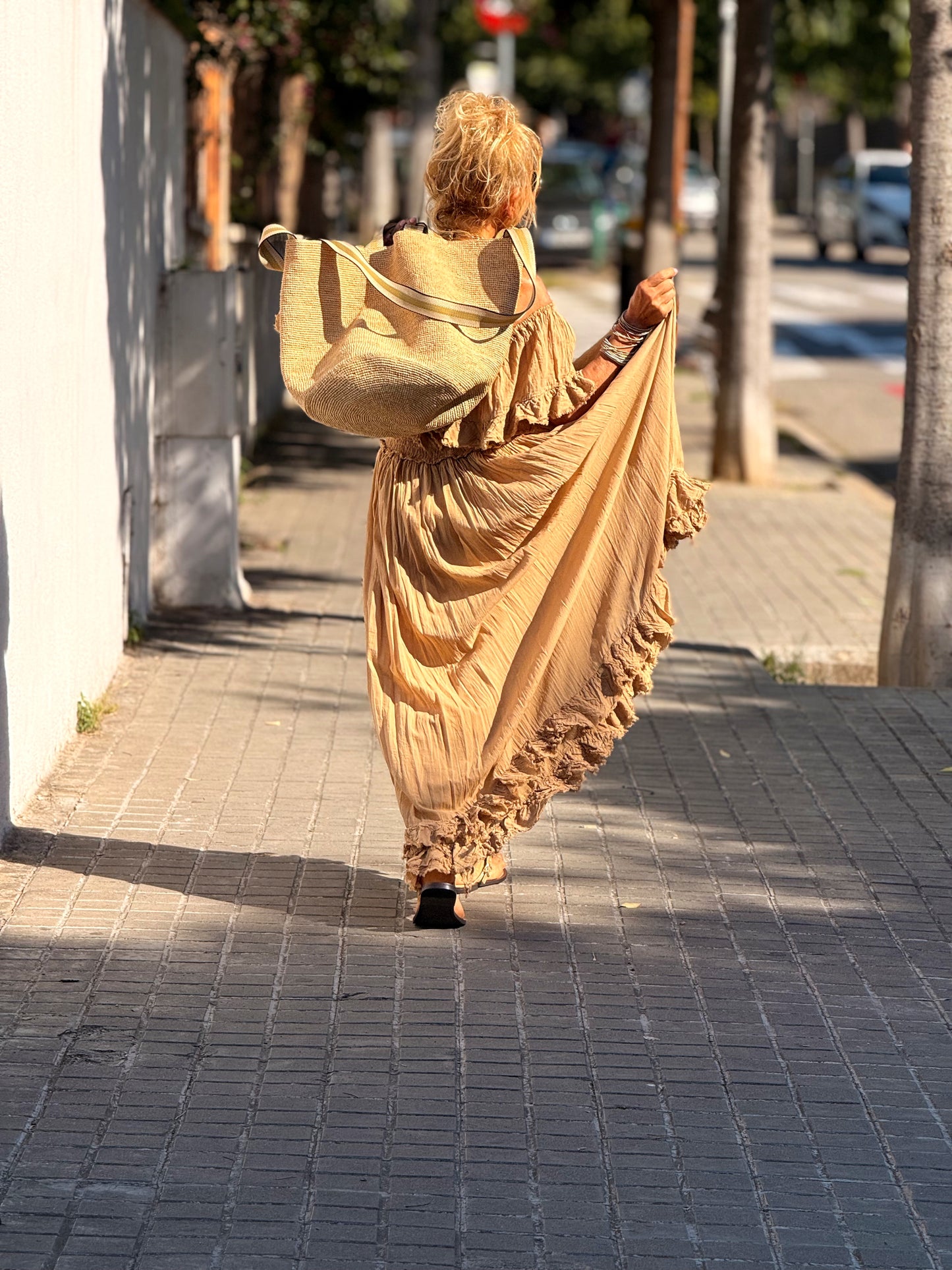 VESTIDO BOHO MULTICOLOR