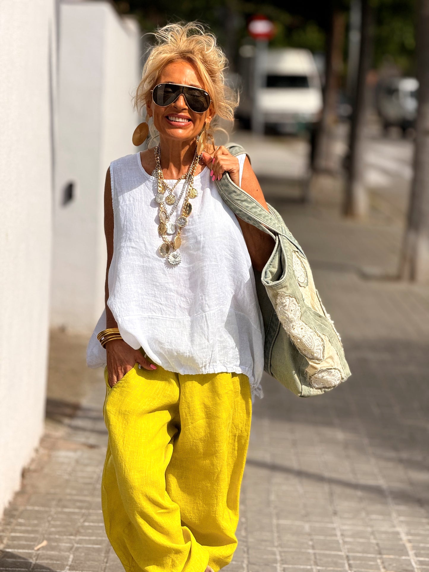 PANTALON OVERSIZE EDEN MULTICOLOR