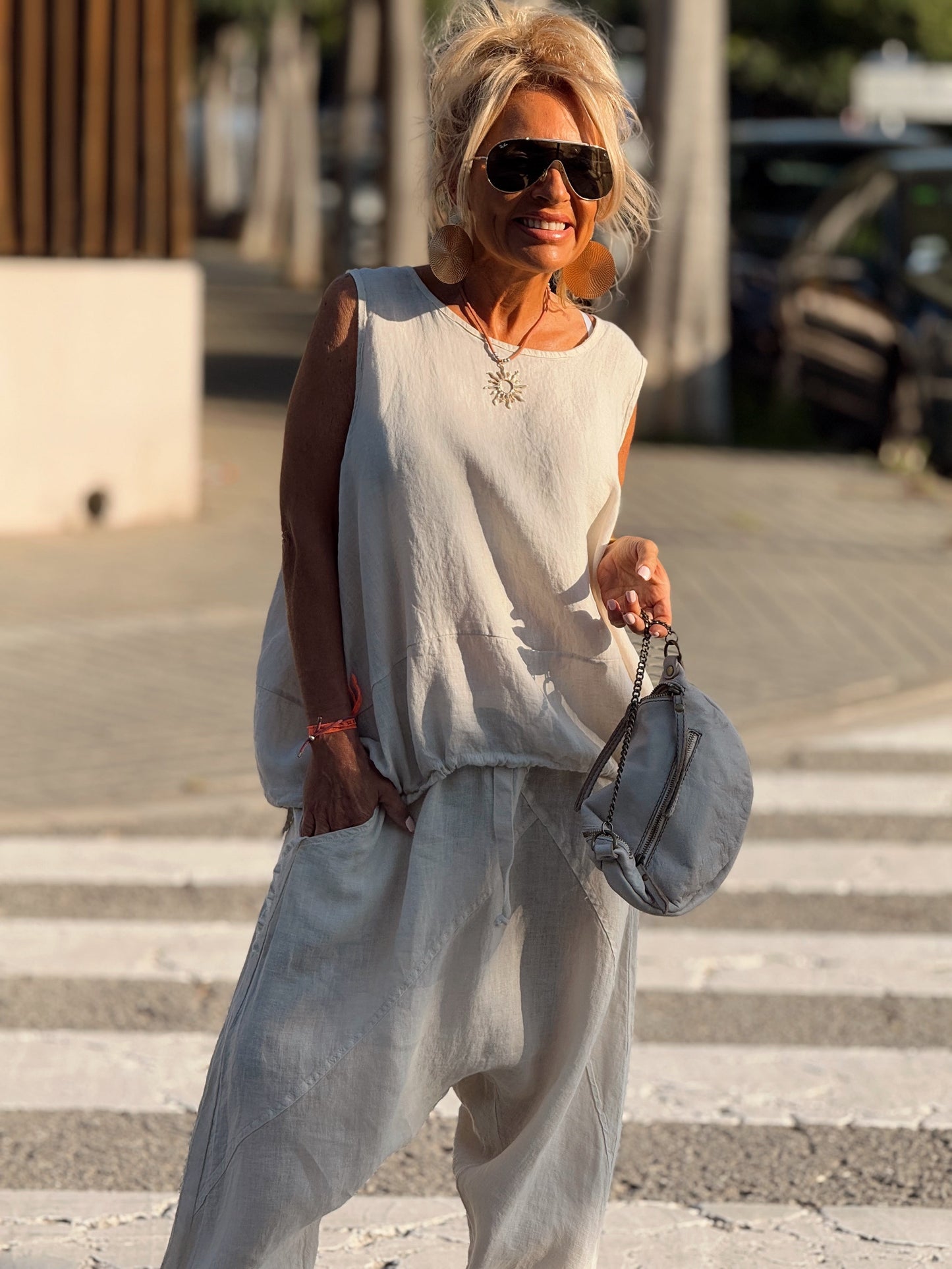 BLUSA LINO ARTHUR MULTICOLOR