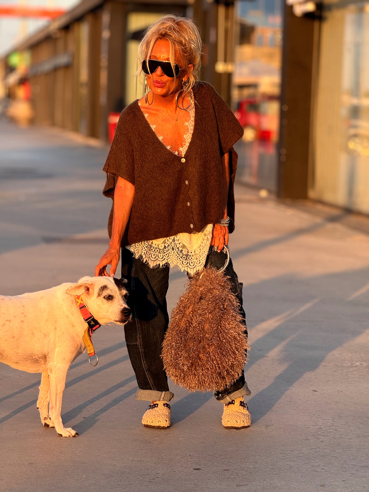 CHALECO OVERSIZE MARIANA MULTICOLOR