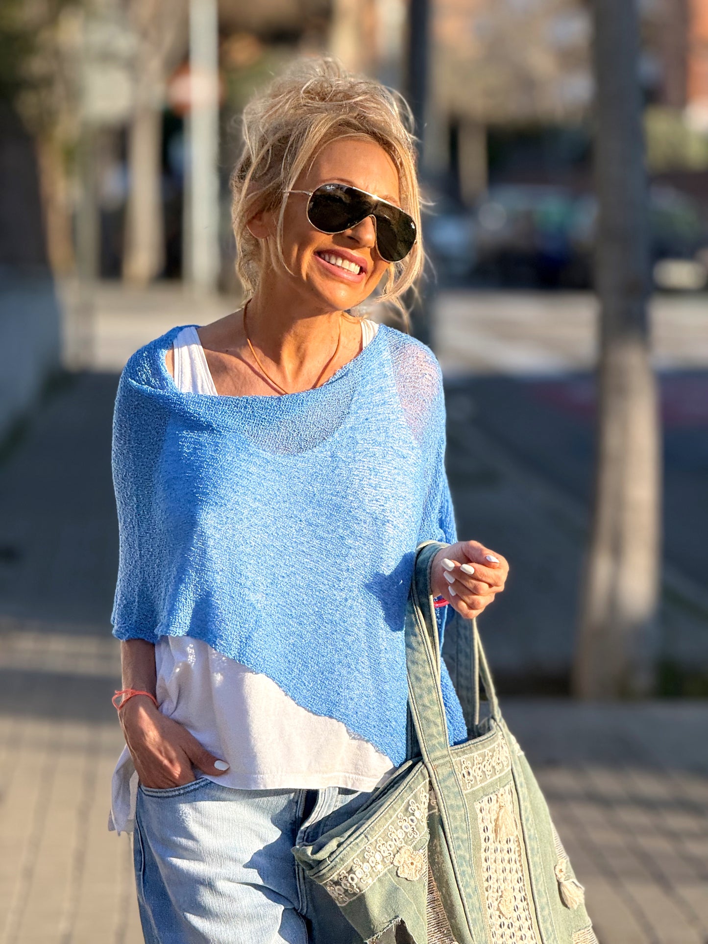 CAPA OVERSIZE ANNY MULTICOLOR