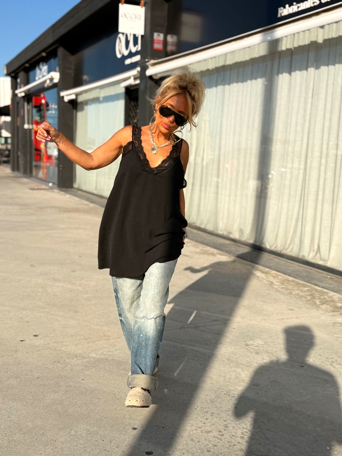 TOP LENCERO SUPER OVERSIZE PAOLA MULTICOLOR