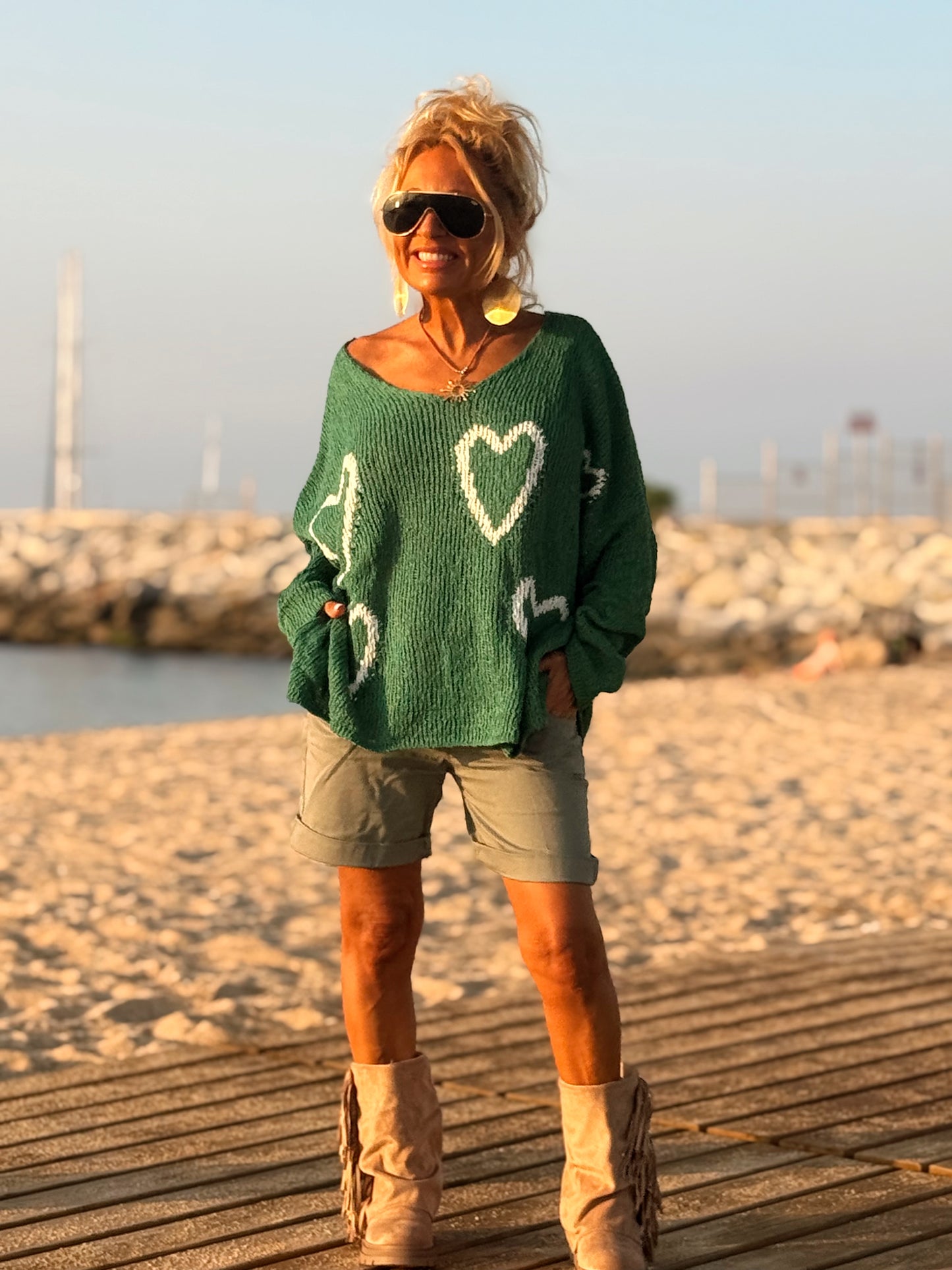 JERSEY ASIMÉTRICO CORAZÓN MULTICOLOR