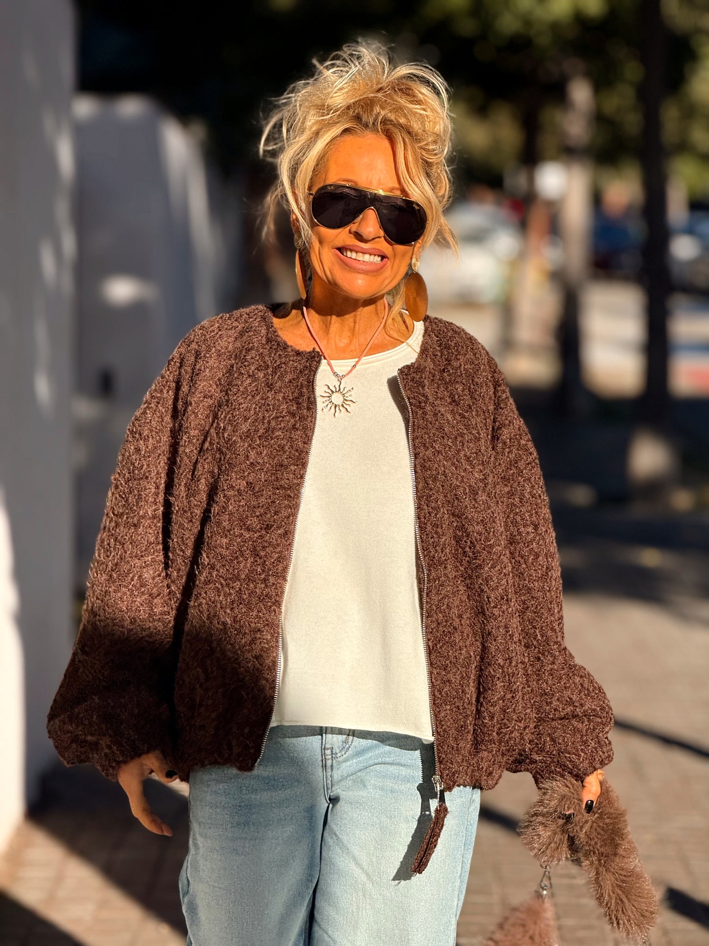 BOMBER DELIA MULTICOLOR