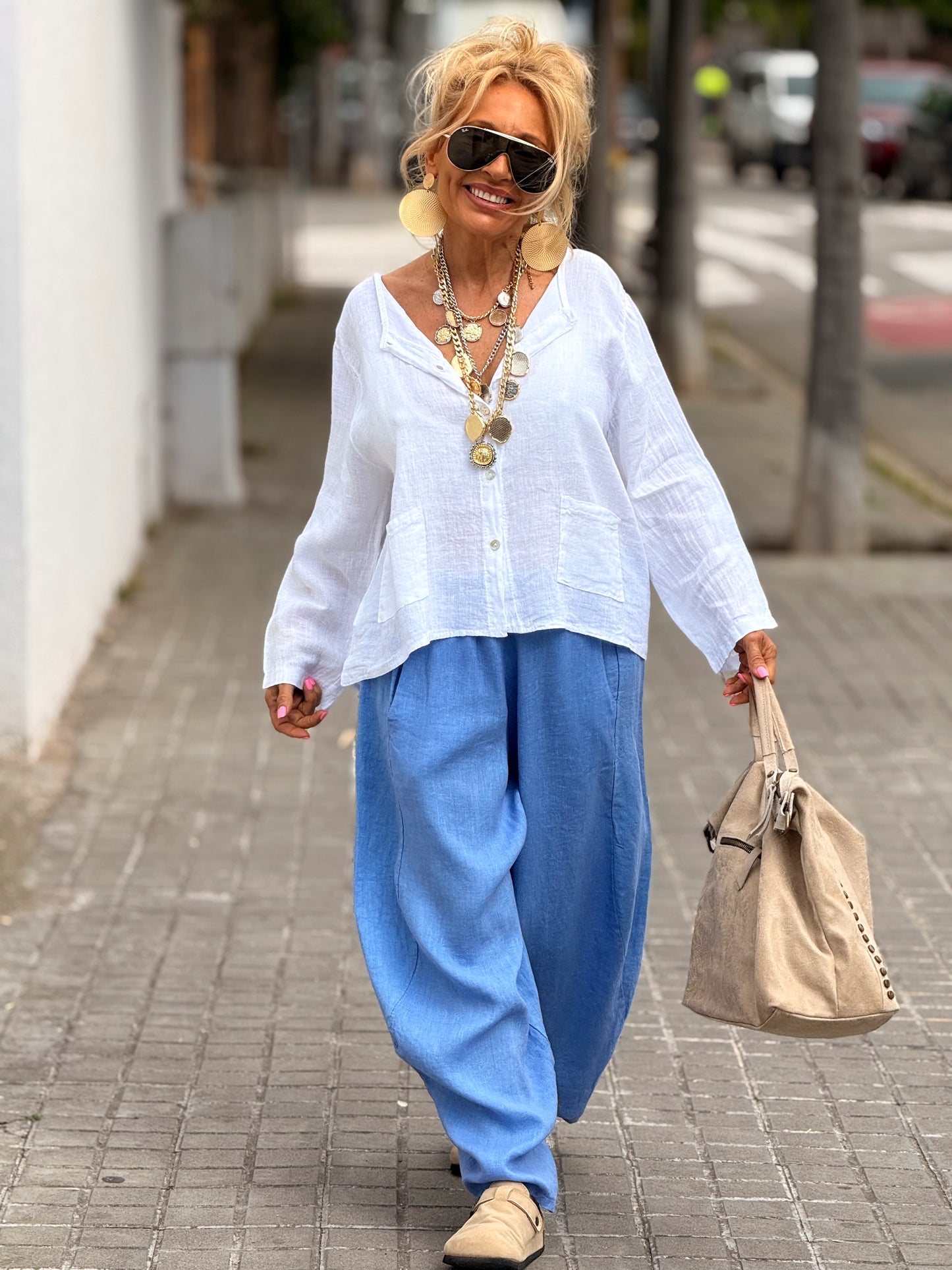 PANTALON OVERSIZE EDEN MULTICOLOR