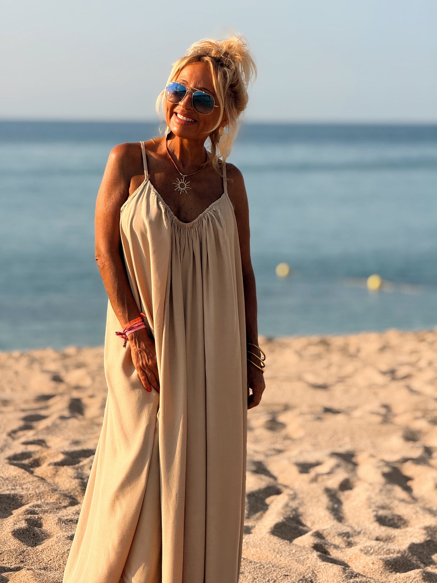 VESTIDO OVERSIZE AENOR CAMEL