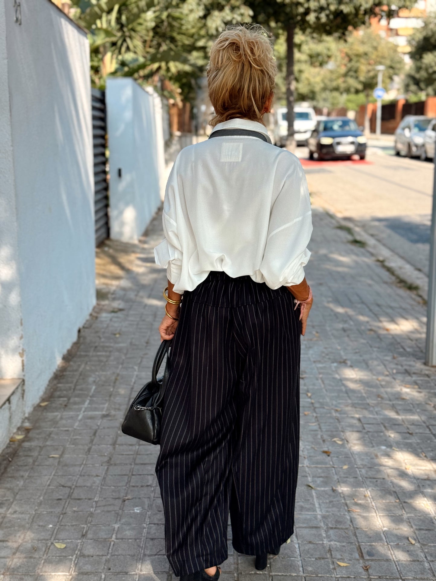 PANTALON OVERSIZE RAYAS MULTICOLOR