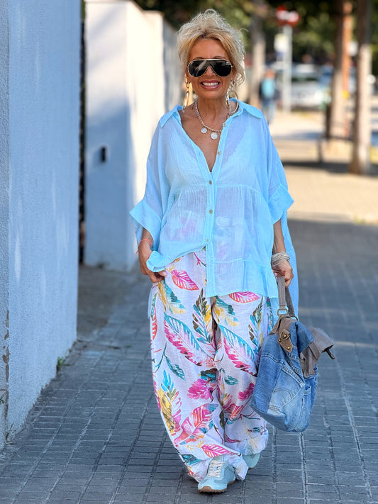 PANTALÓN ESTAMPADO FATY MULTICOLOR