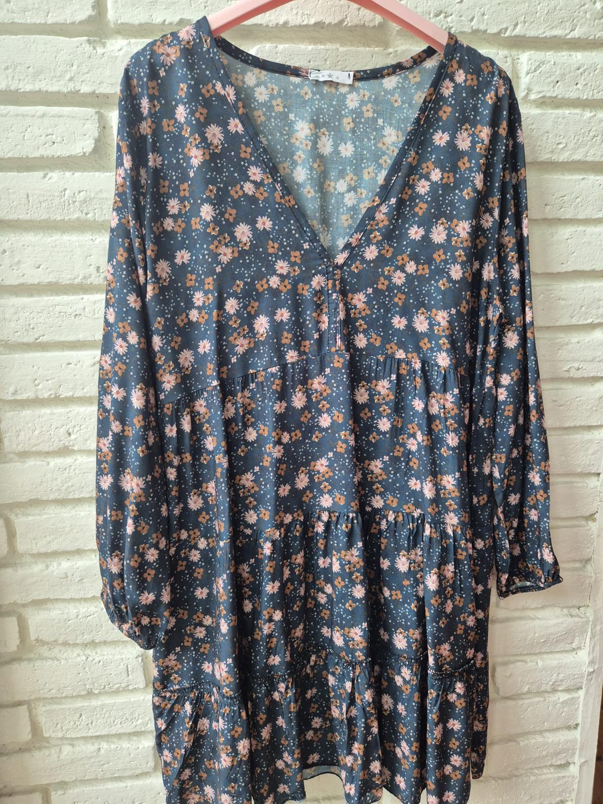 VESTIDO CORTO KELSIE ESTAMPADO VERDE