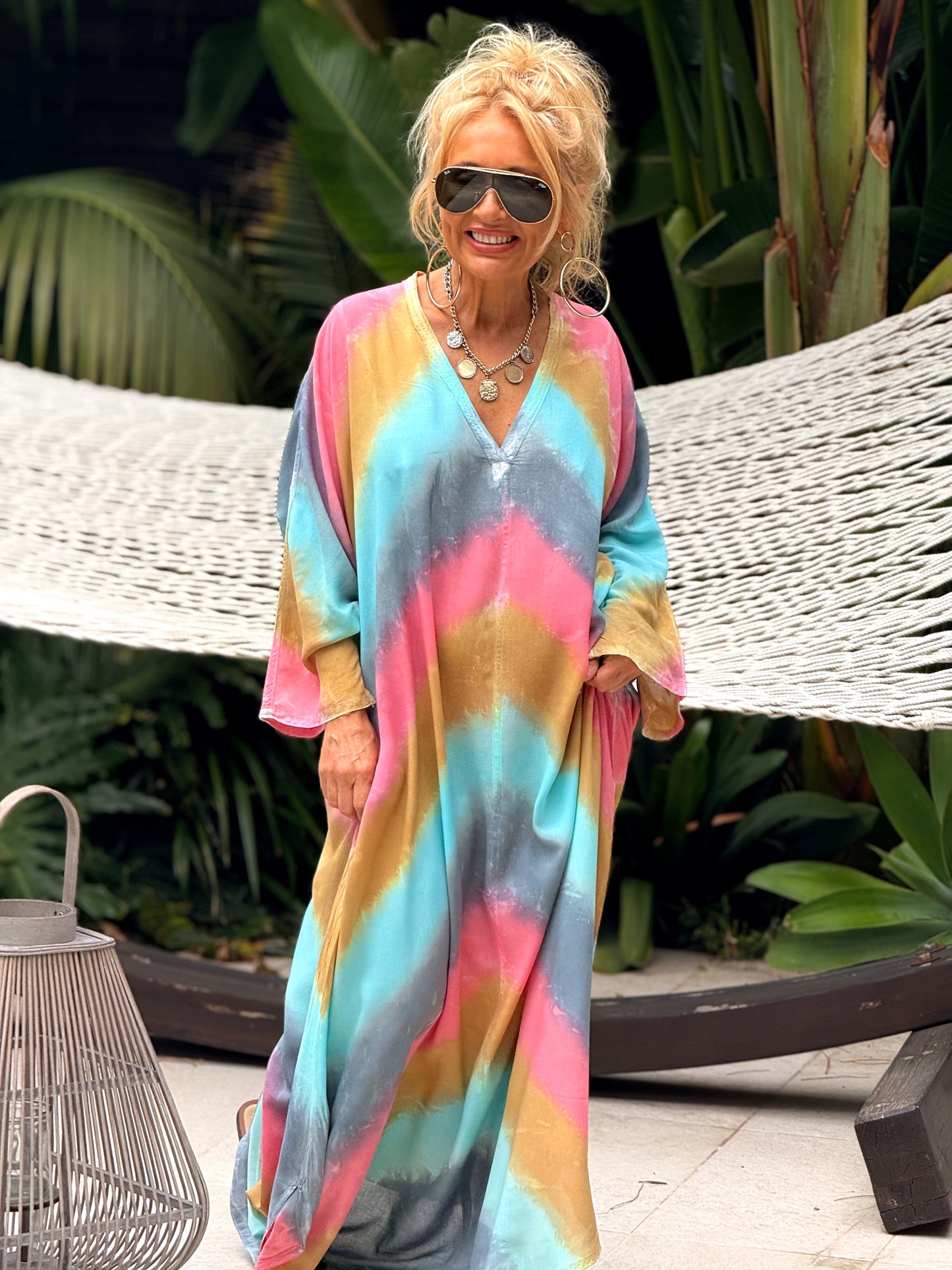 VESTIDO OVERSIZE IBIZA MULTICOLOR