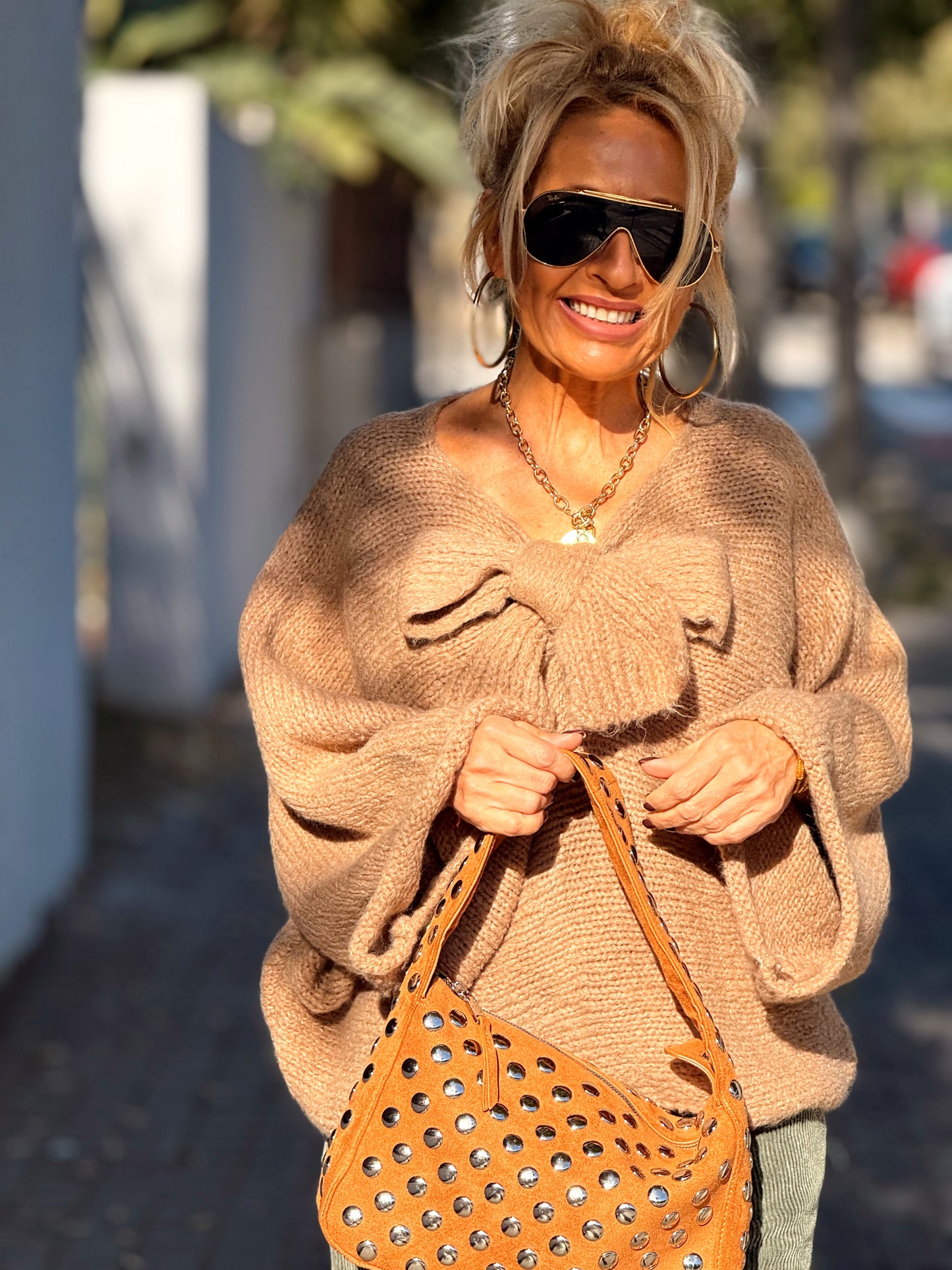 JERSEY CON LAZO MULTICOLOR