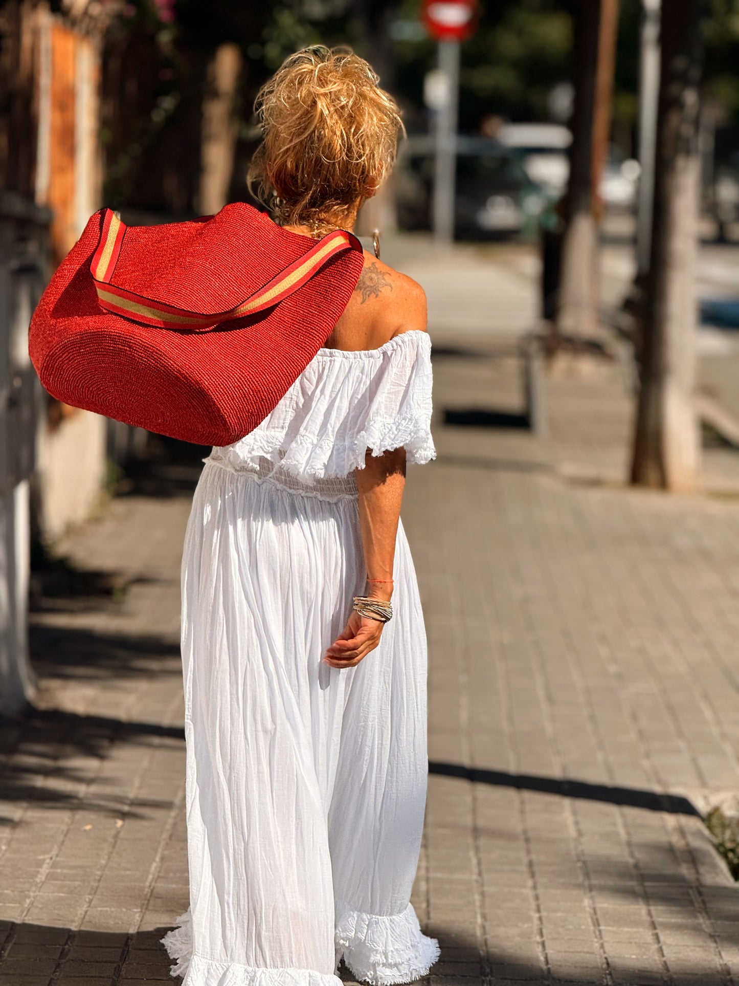 VESTIDO BOHO MULTICOLOR