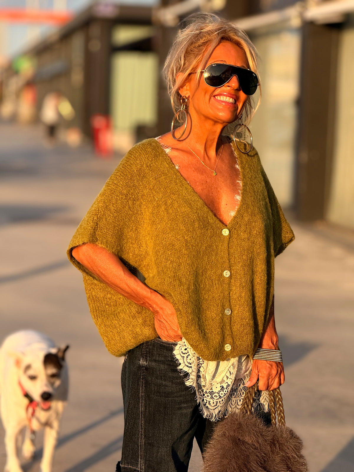 CHALECO OVERSIZE MARIANA MULTICOLOR