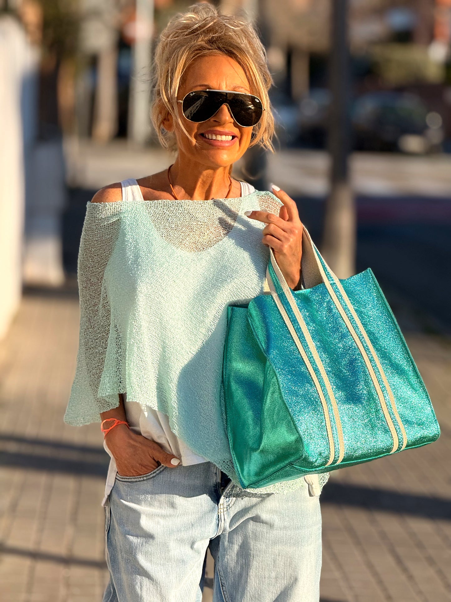 CAPA OVERSIZE ANNY MULTICOLOR