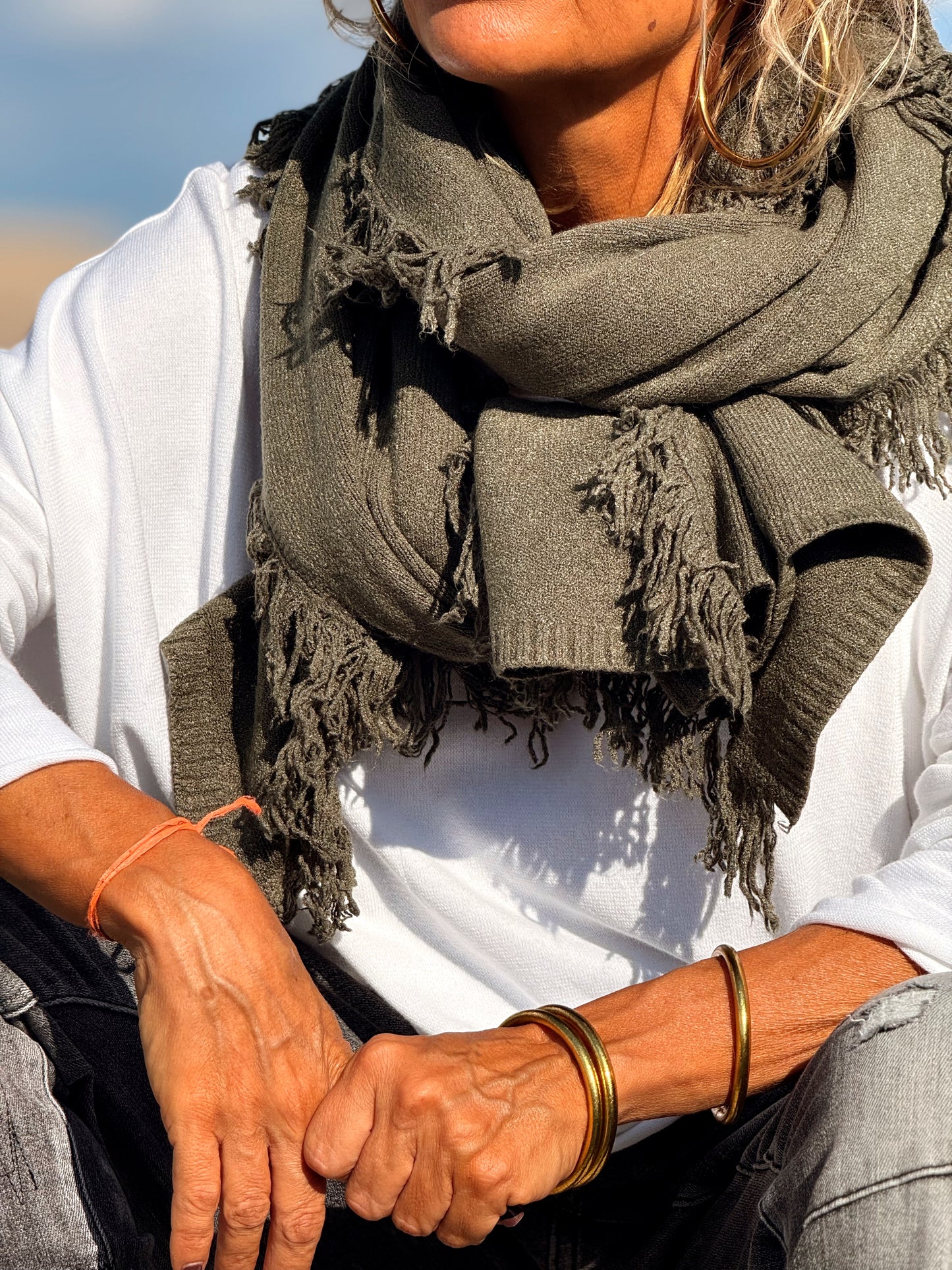 BUFANDA FLECOS CELINE MULTICOLOR