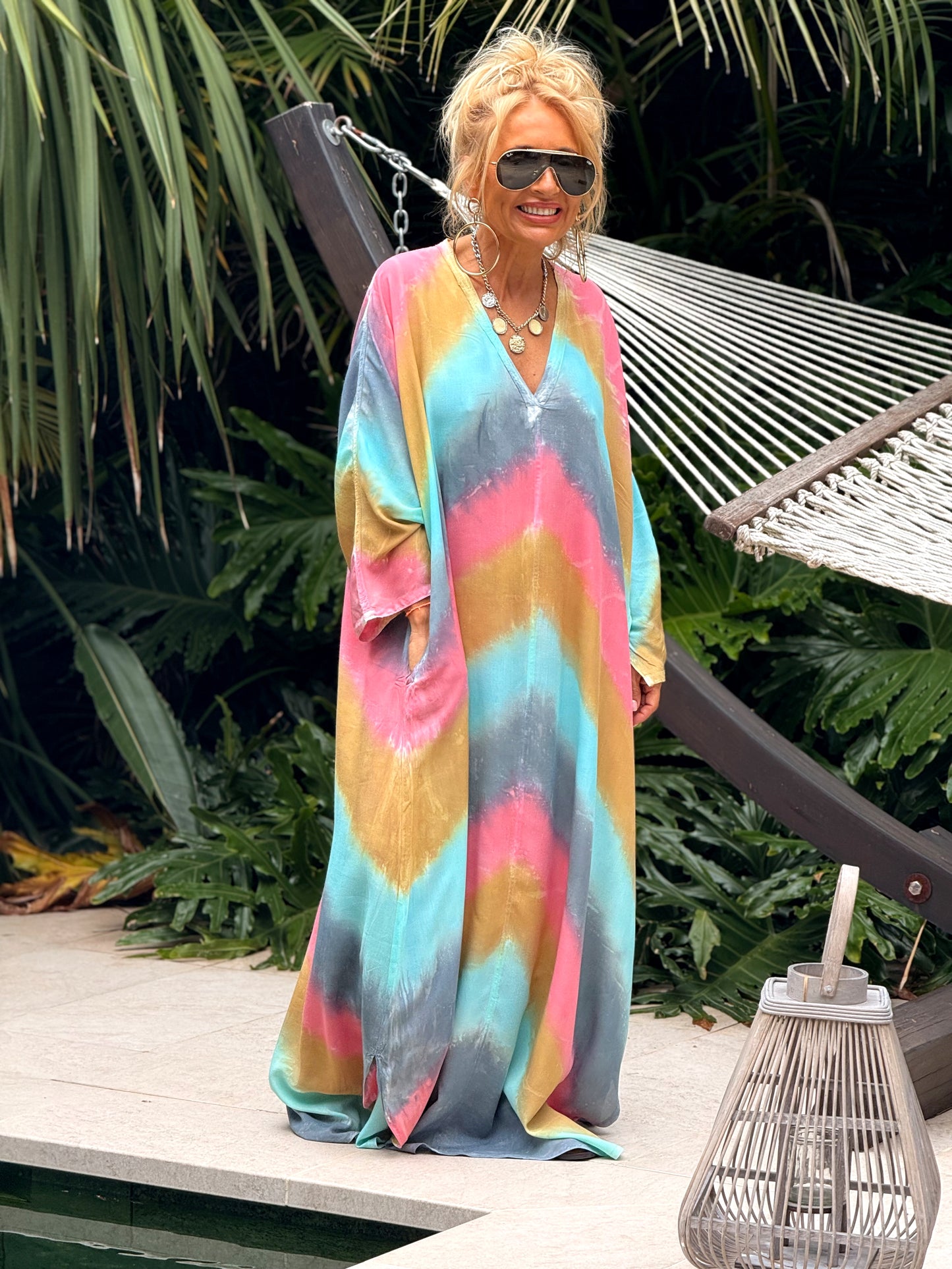 VESTIDO OVERSIZE IBIZA MULTICOLOR