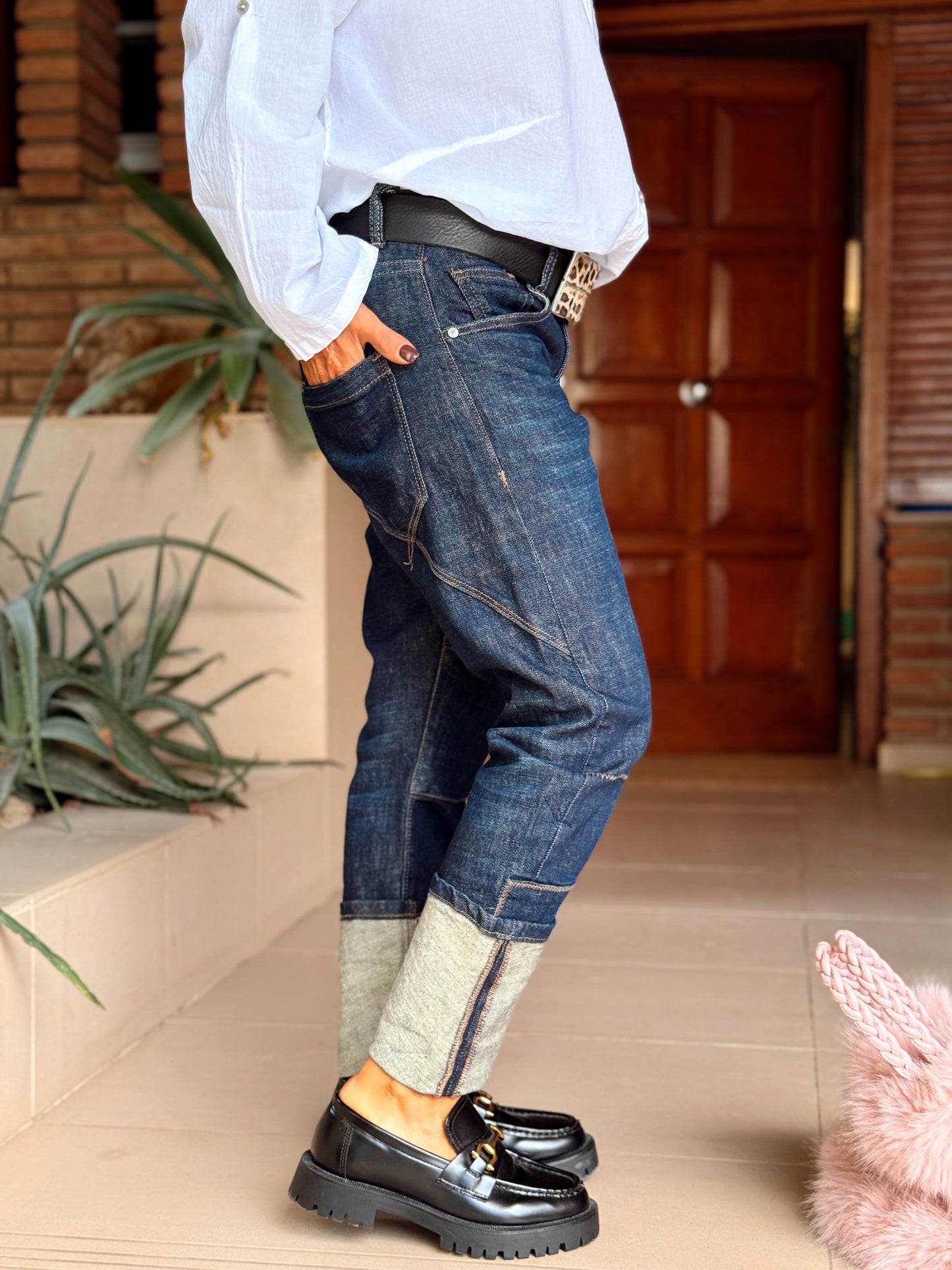 JEANS VAQUEROS LISA INDIGO OSCURO