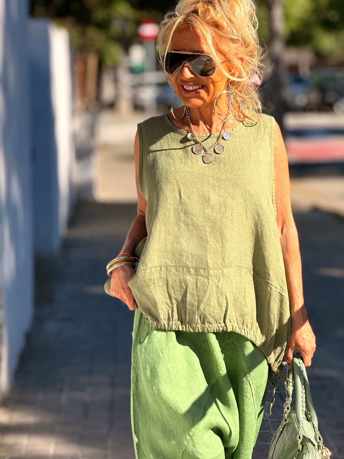 BLUSA LINO ARTHUR MULTICOLOR