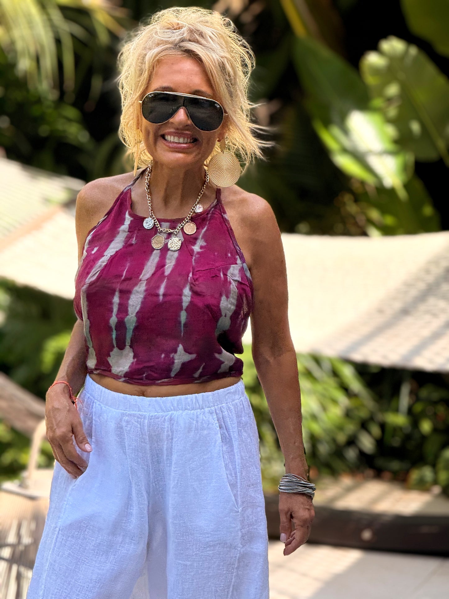 TOP CORTO INDY MULTICOLOR