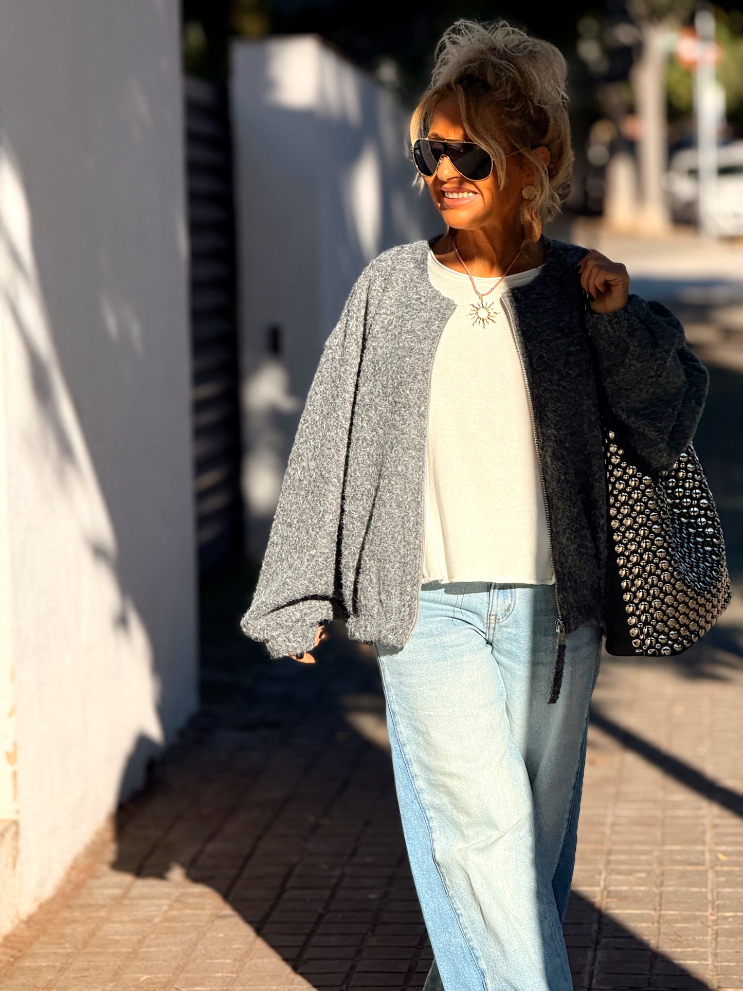 BOMBER DELIA MULTICOLOR