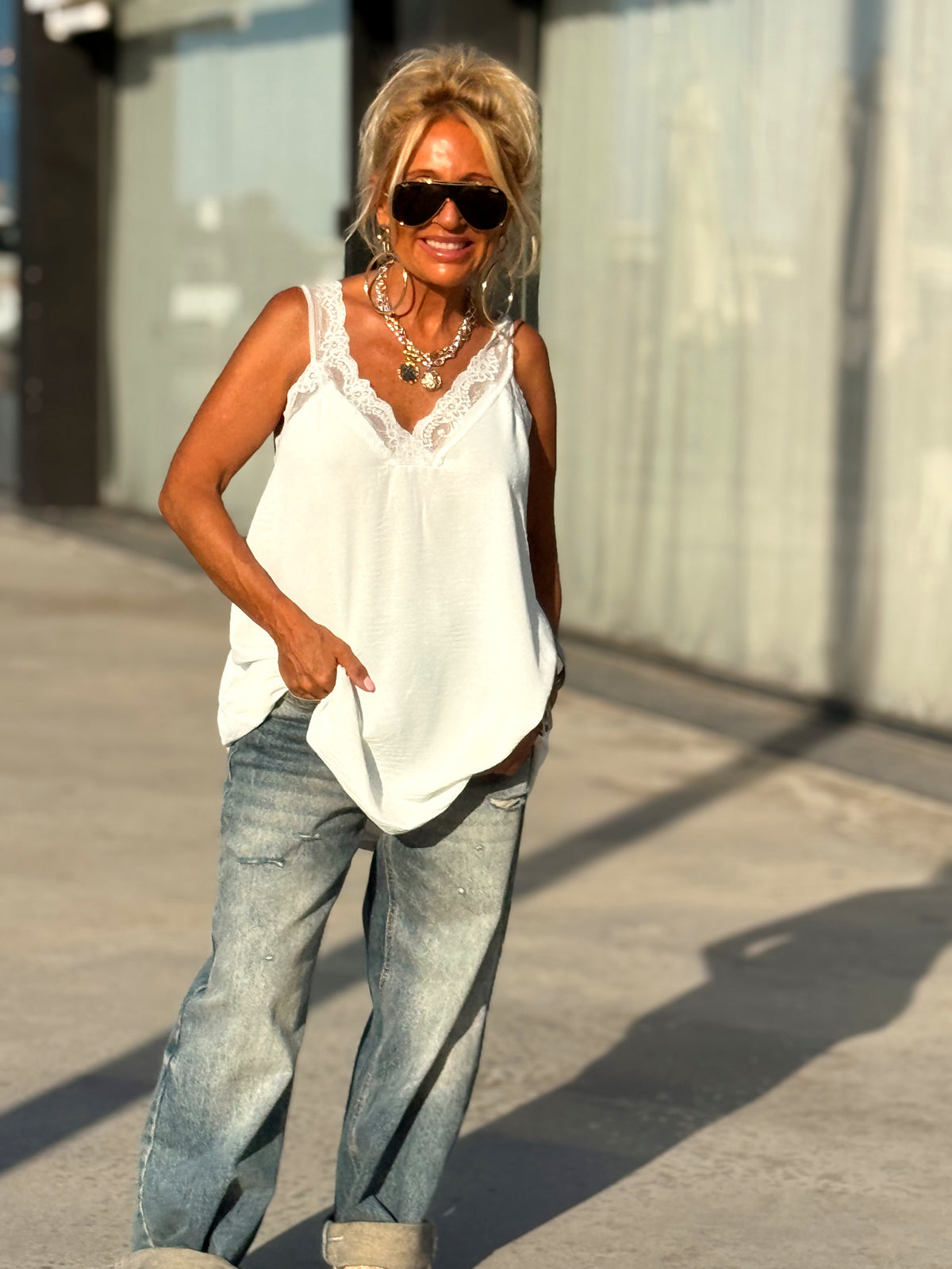 TOP LENCERO SUPER OVERSIZE PAOLA MULTICOLOR