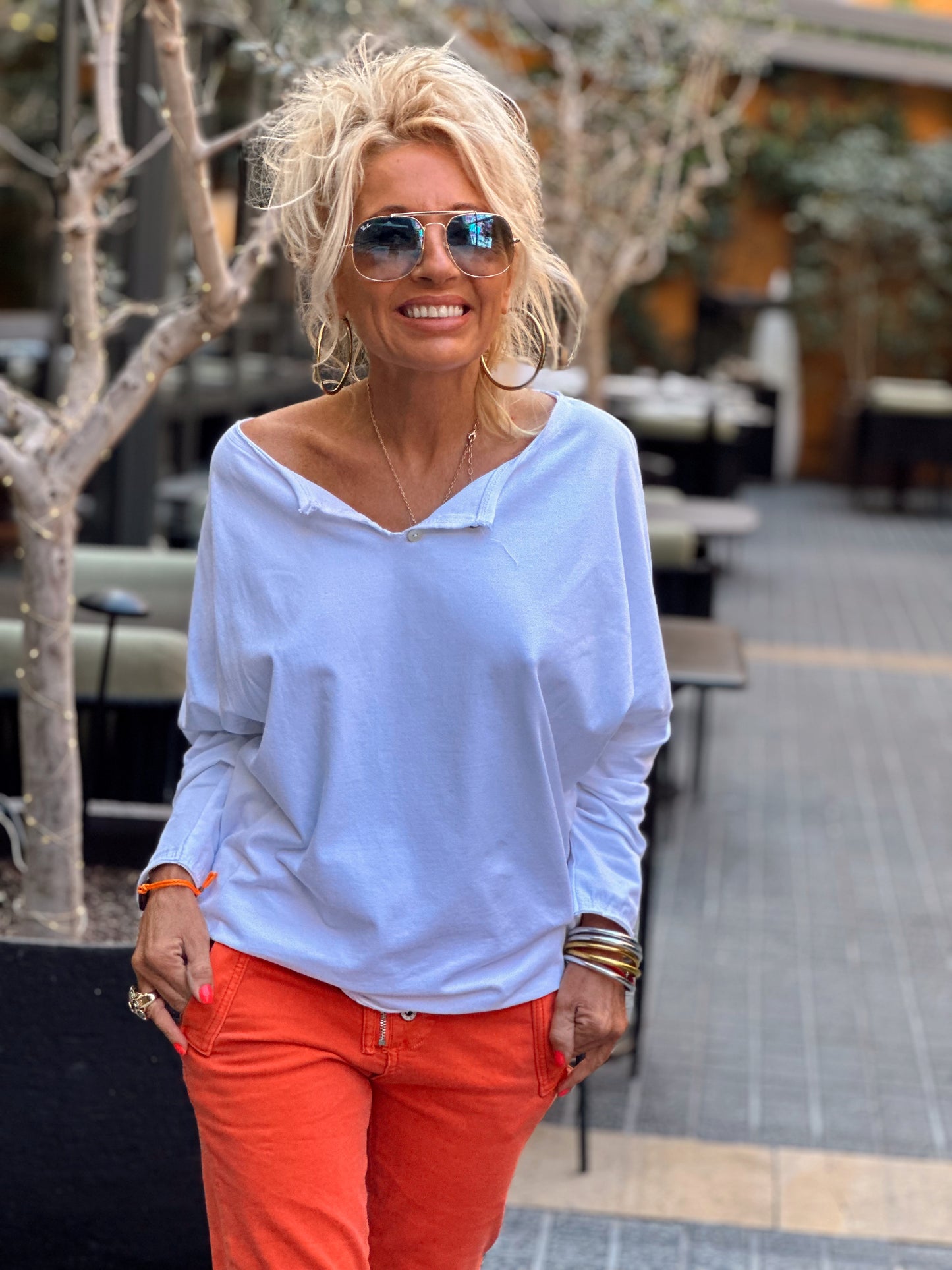 CAMISETA ROLLAND BLANCO